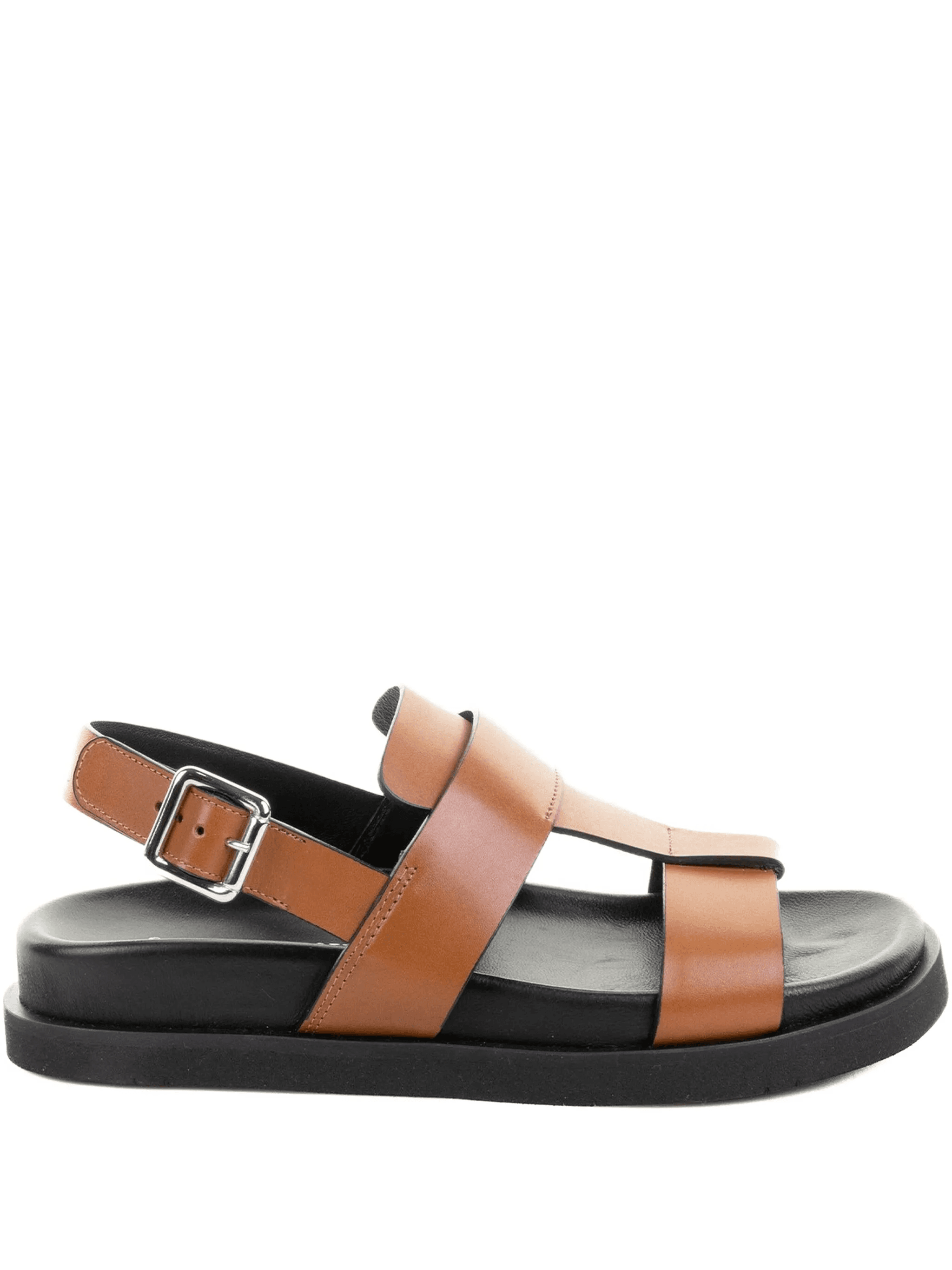 buckle-fastening leather sandals - Image 1
