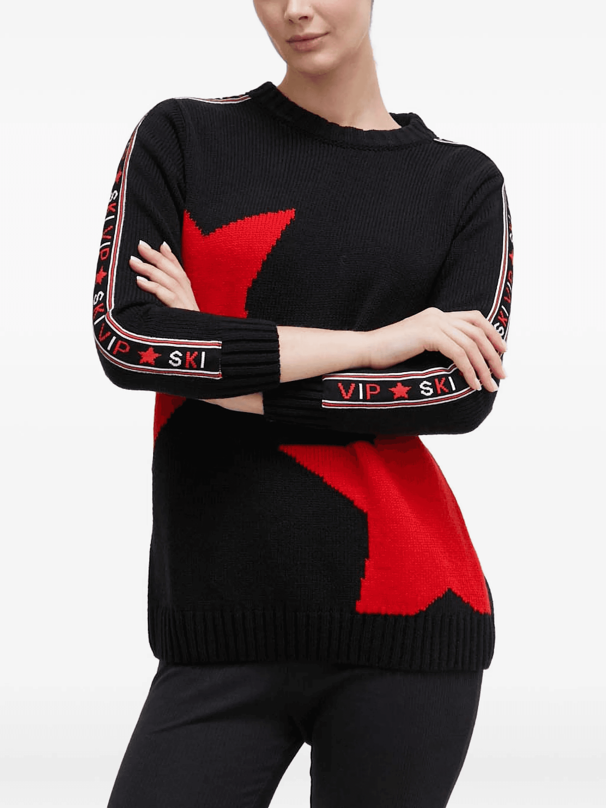 Ariel star-motif skiwear sweater - Image 1