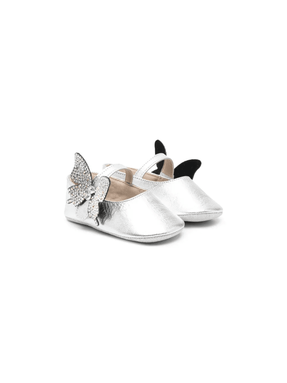 butterfly-detail ballerina shoes - Image 1