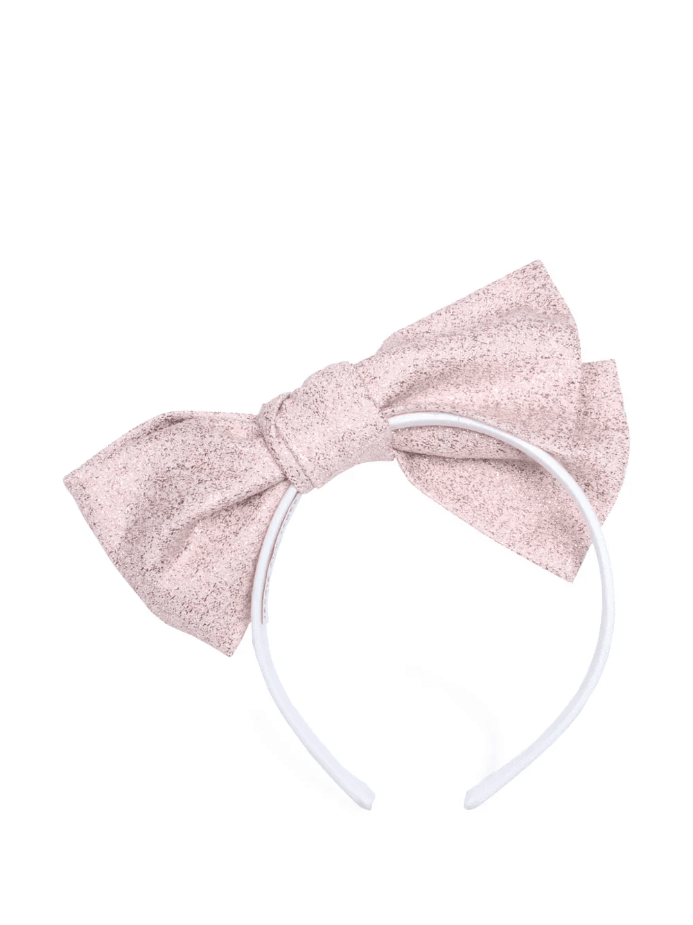 glitter bow tie hair band - Image 1