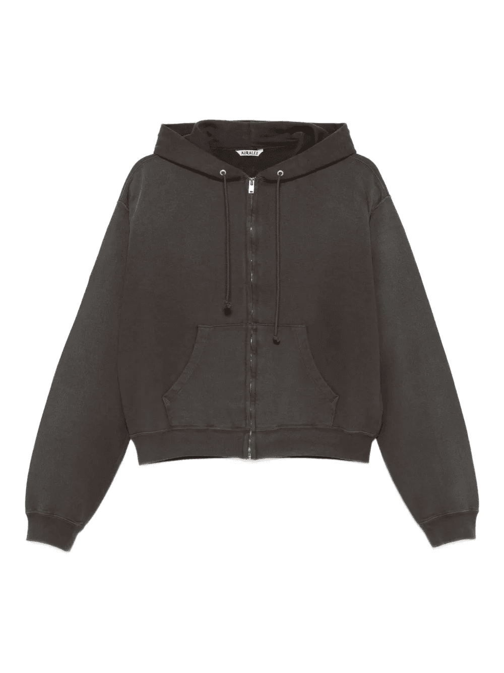 zip-up cotton hoodie - Image 1