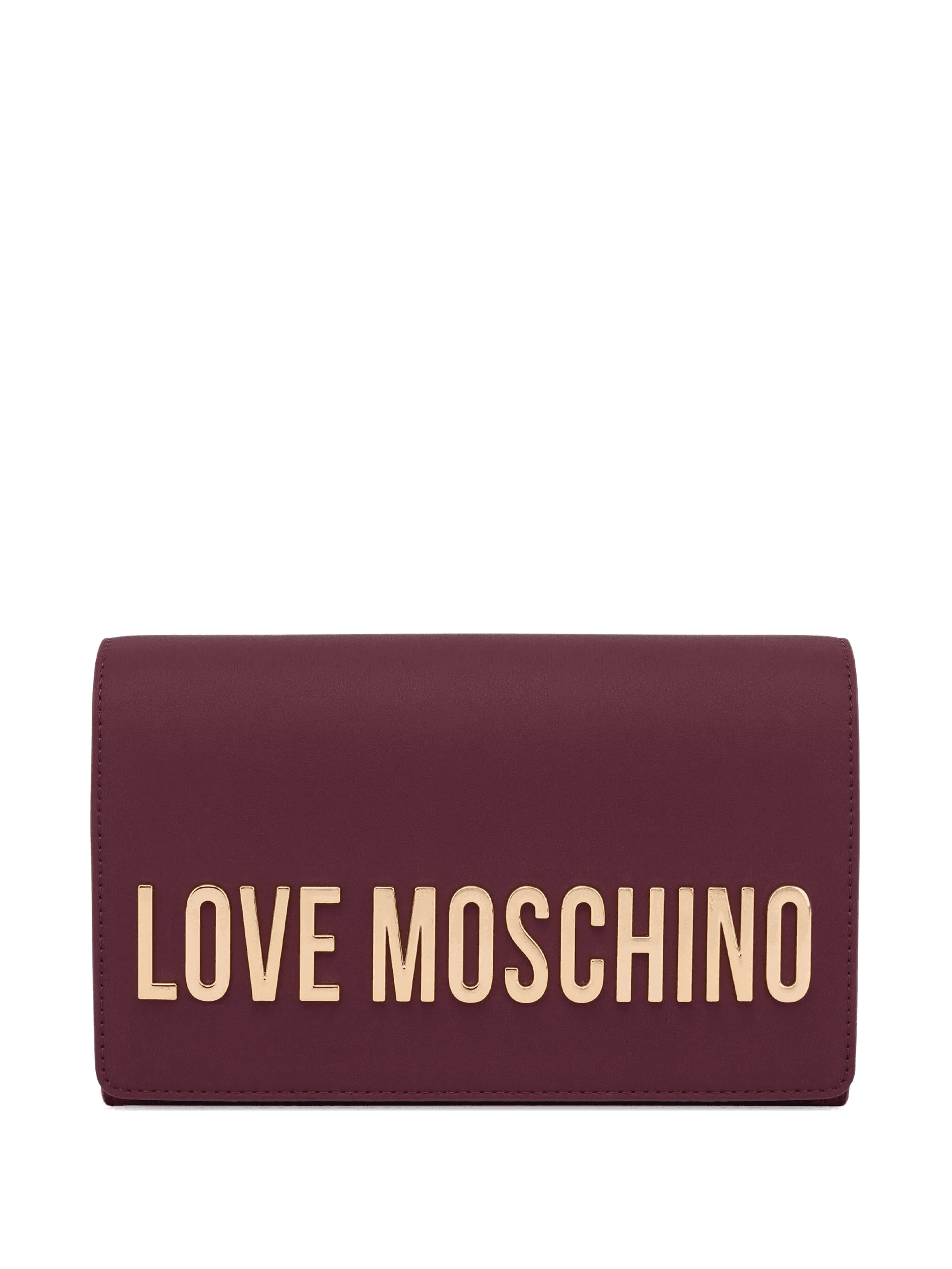 logo-lettering clutch bag - Image 1