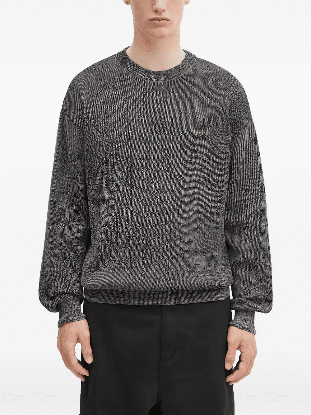 logo-embellishment sweatshirt - Image 1