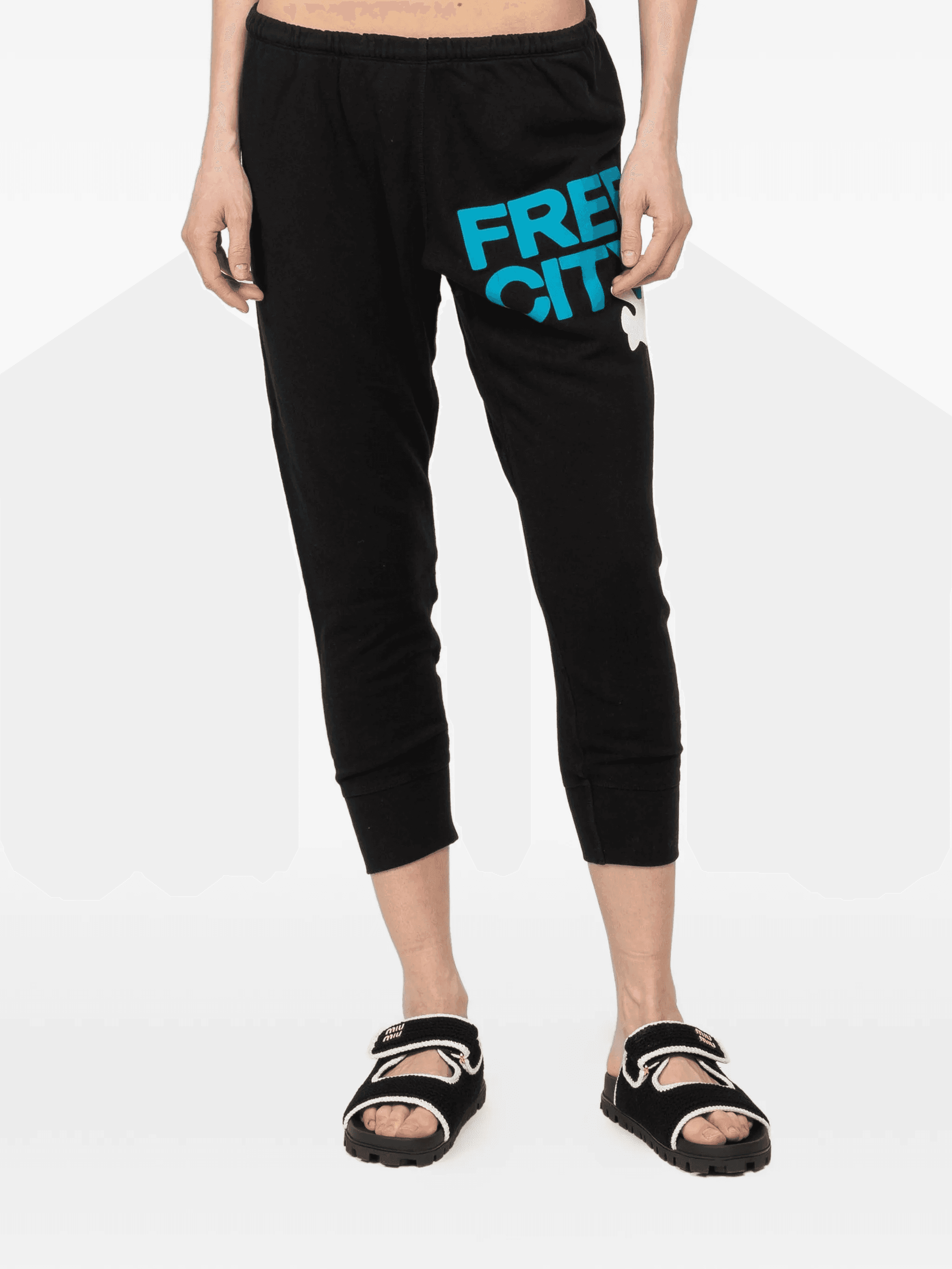 large logo-print sweatpants - Image 1