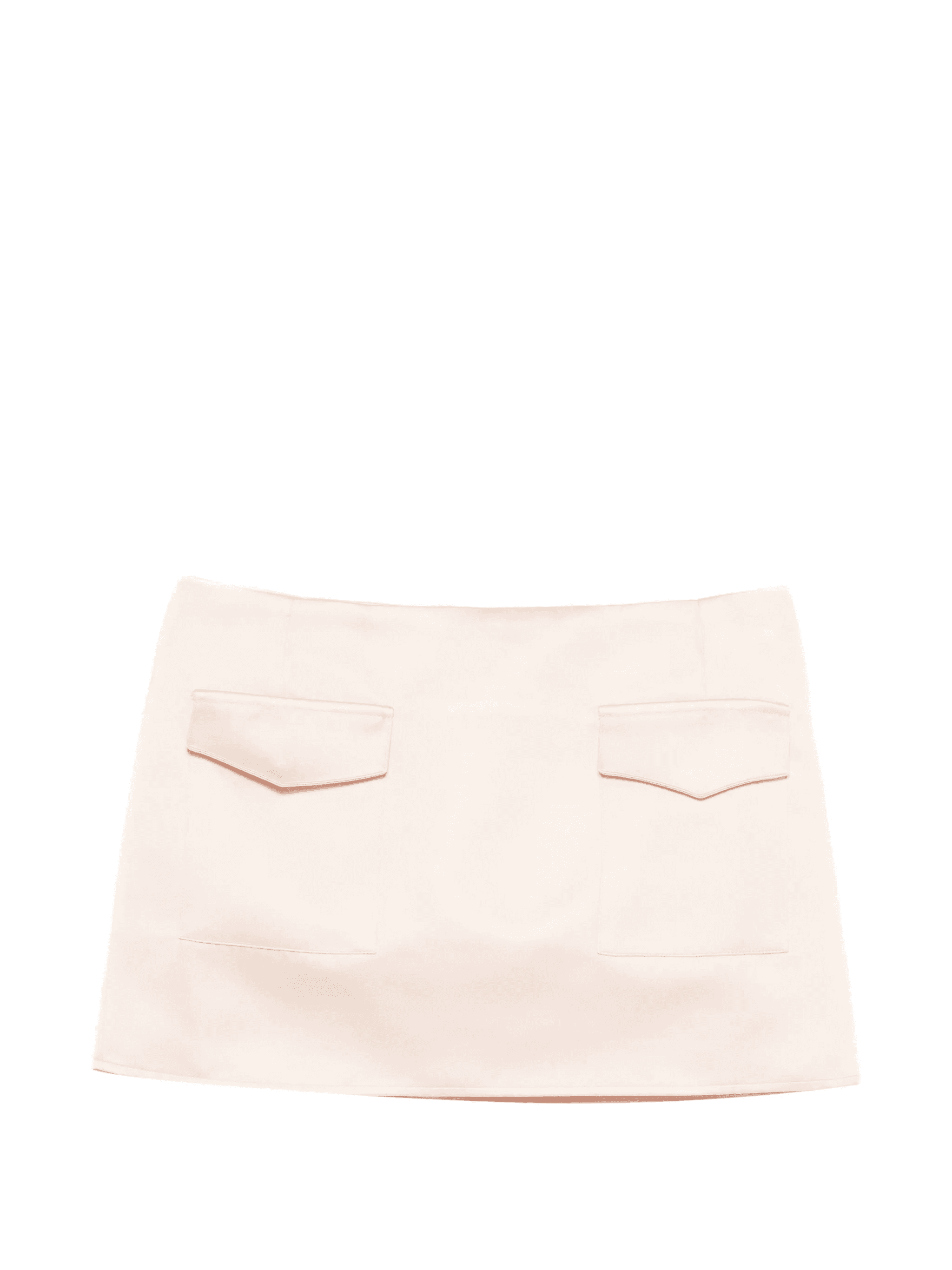 Valetta flap-pocket mini skirt - Image 1