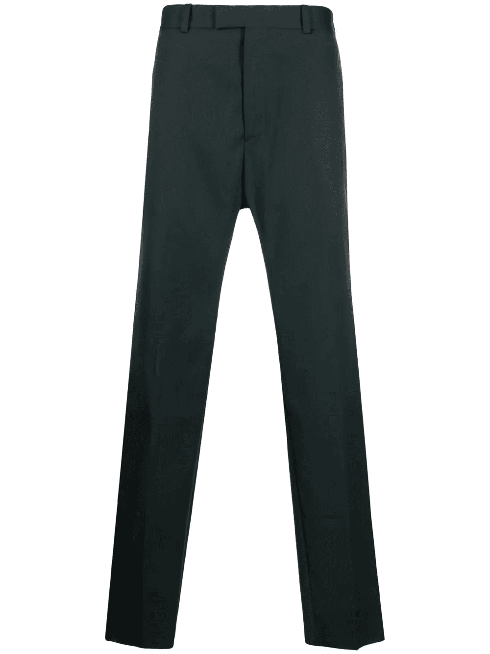 contrast-stitching straight-leg trousers - Image 1
