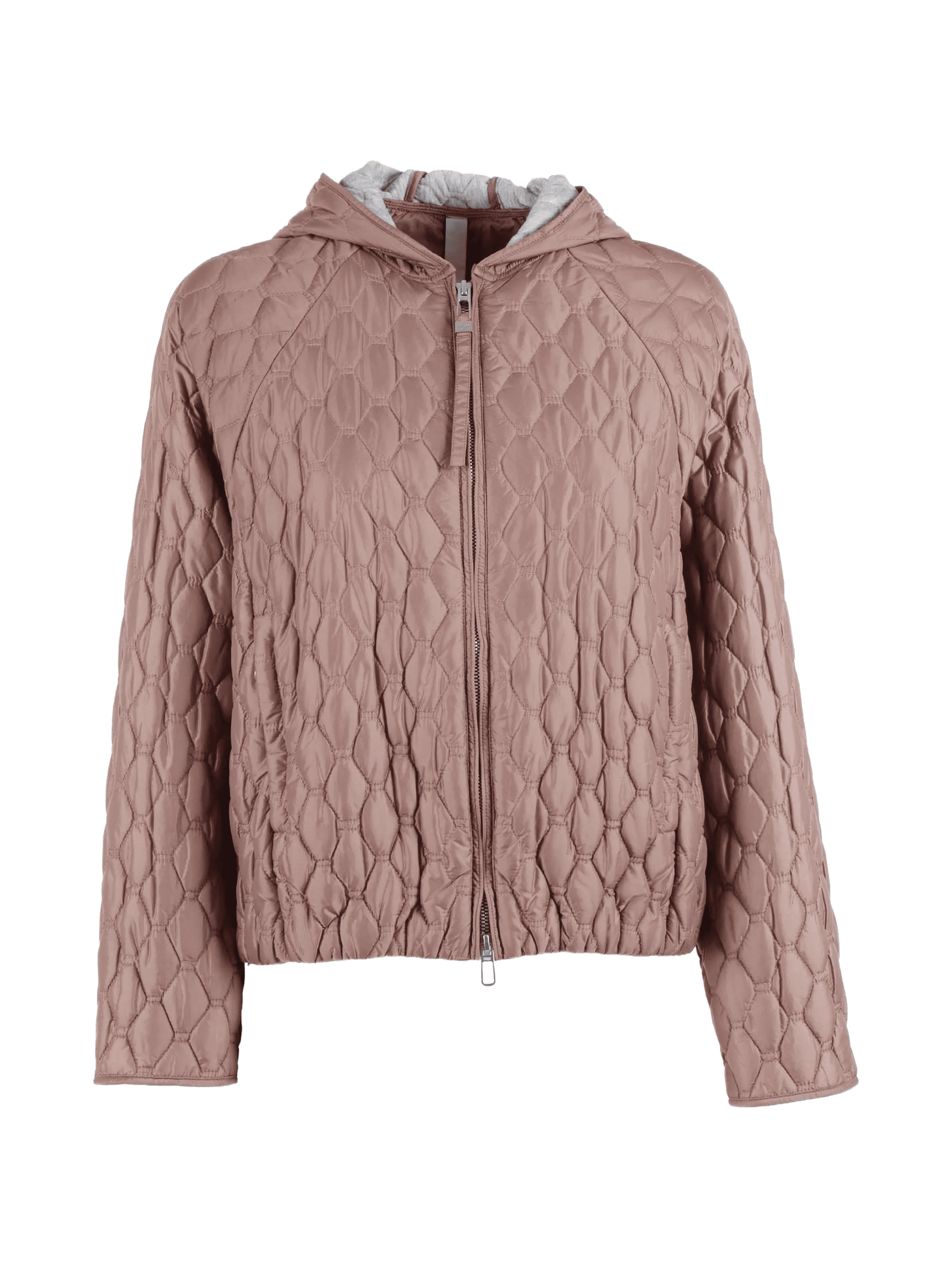 hooded quilted jacket - Image 1