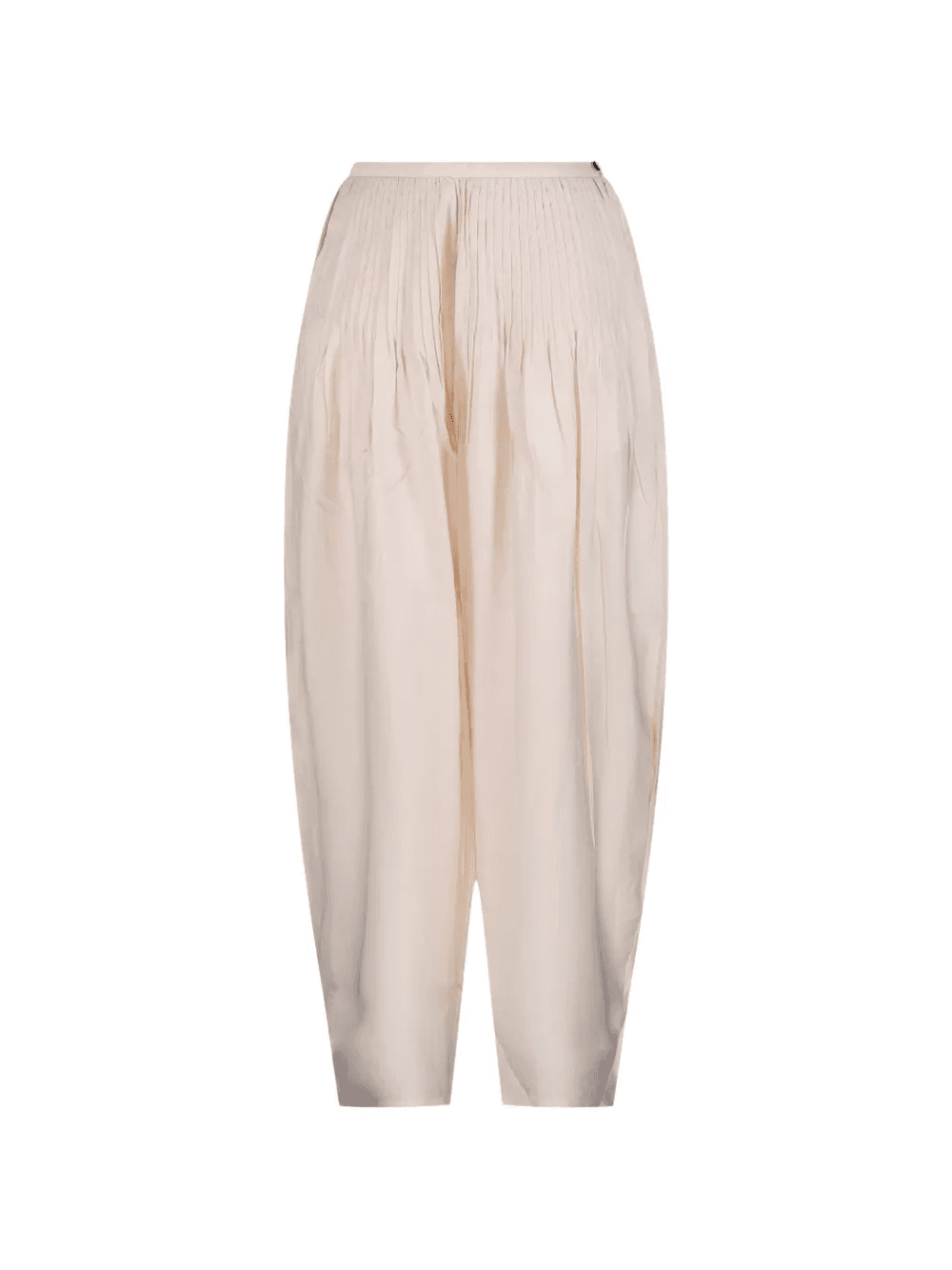 pleated accordion-style trousers - Image 1
