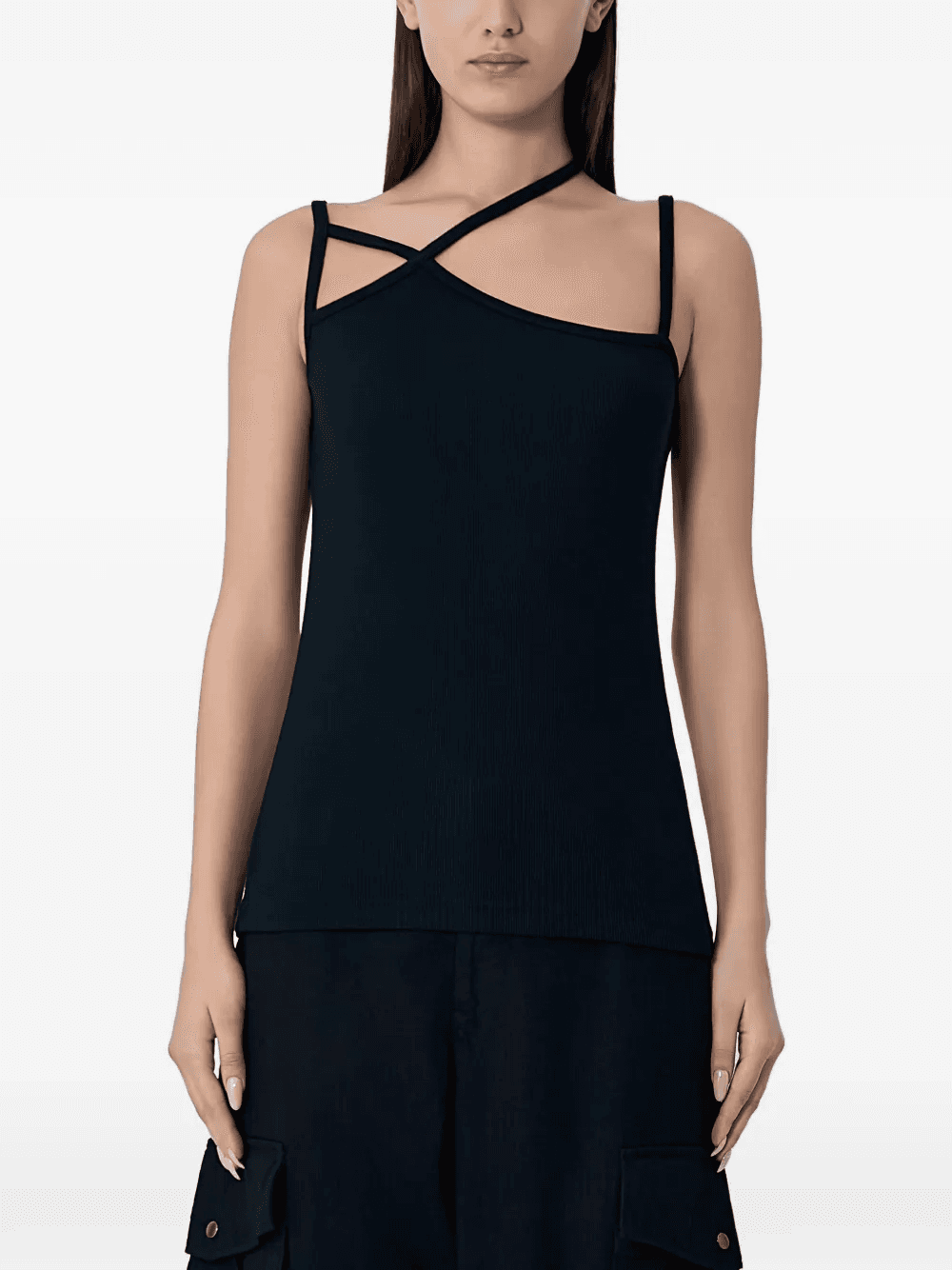 asymmetric multi-strap top - Image 1