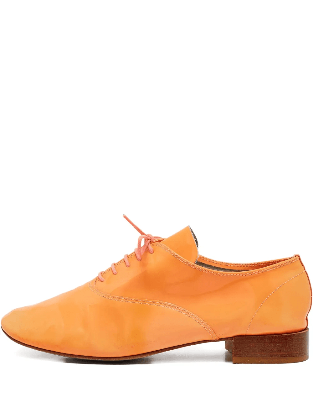 pre-owned patent leather Oxford shoes - Image 1