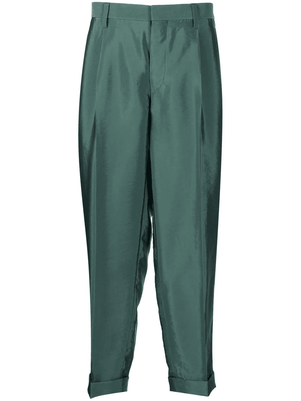 cropped tapered-leg suit trousers - Image 1
