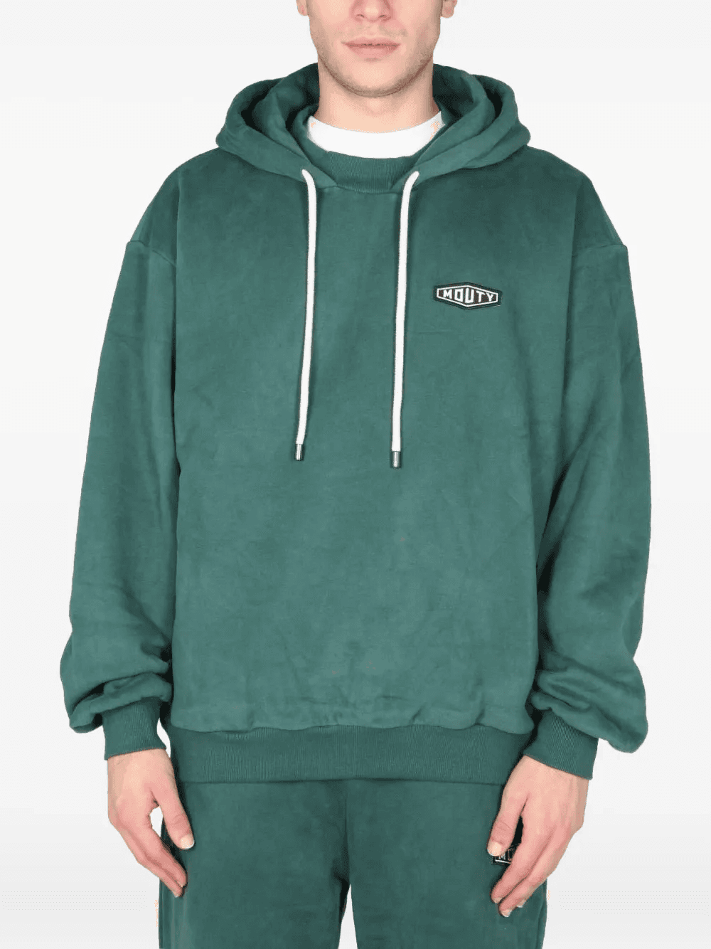 logo-patch hoodie - Image 1