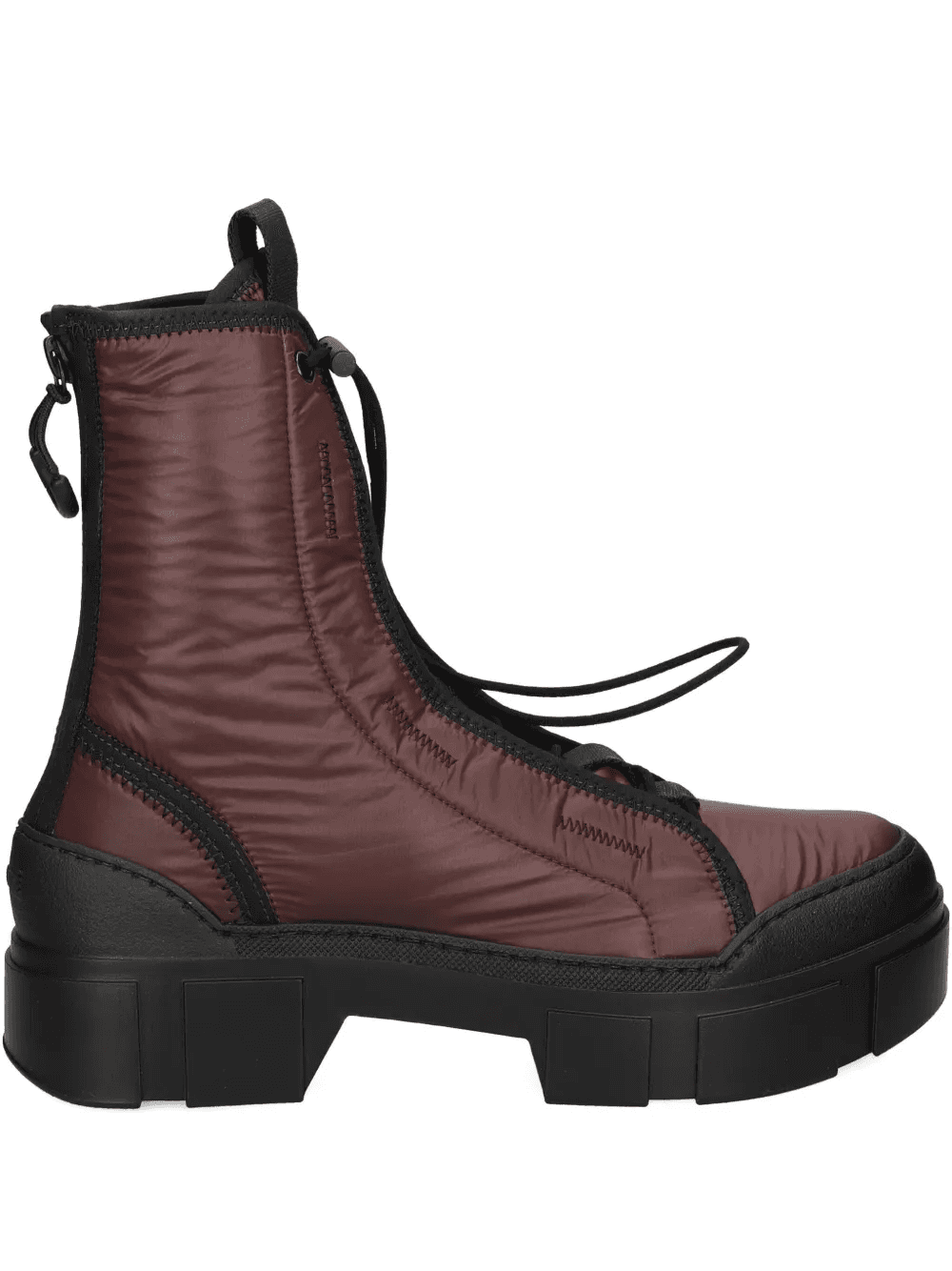 quilted platform combat boots - Image 1