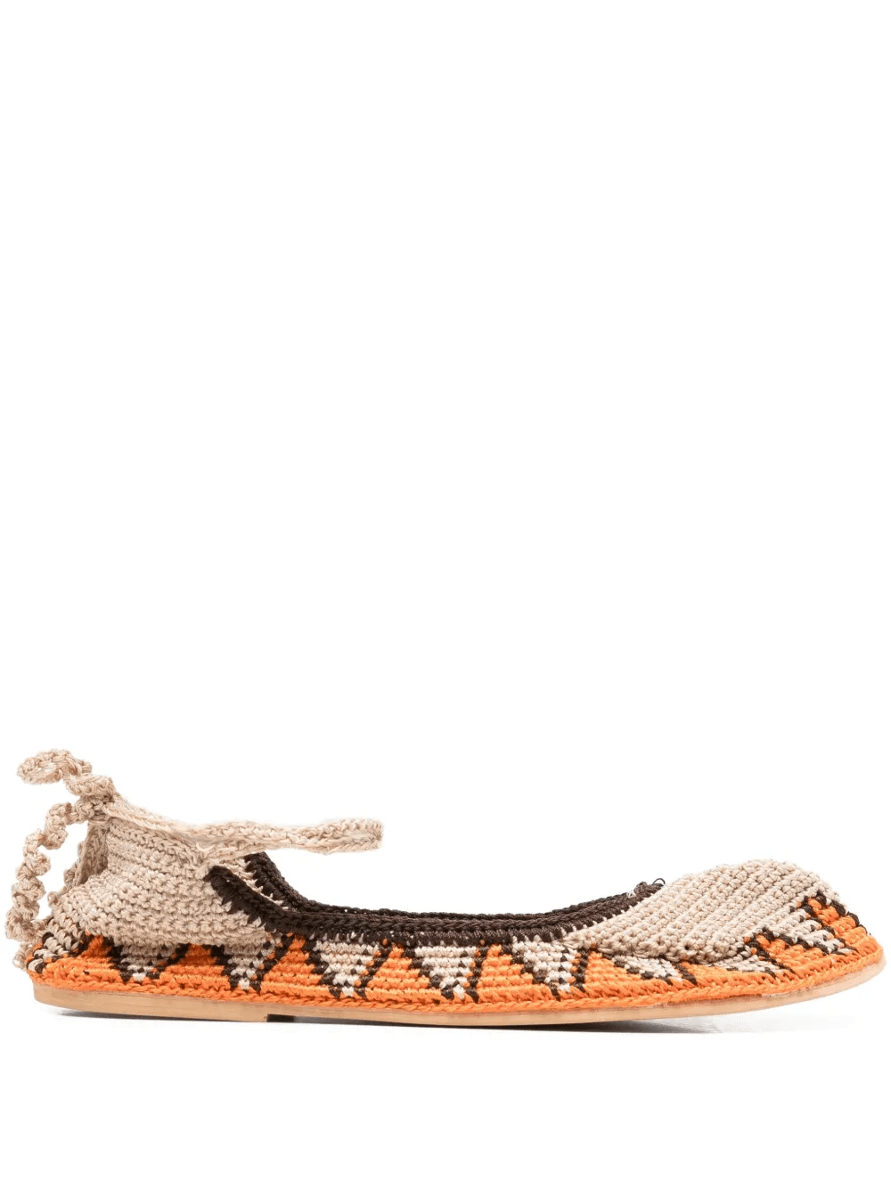 crochet flat pumps - Image 1