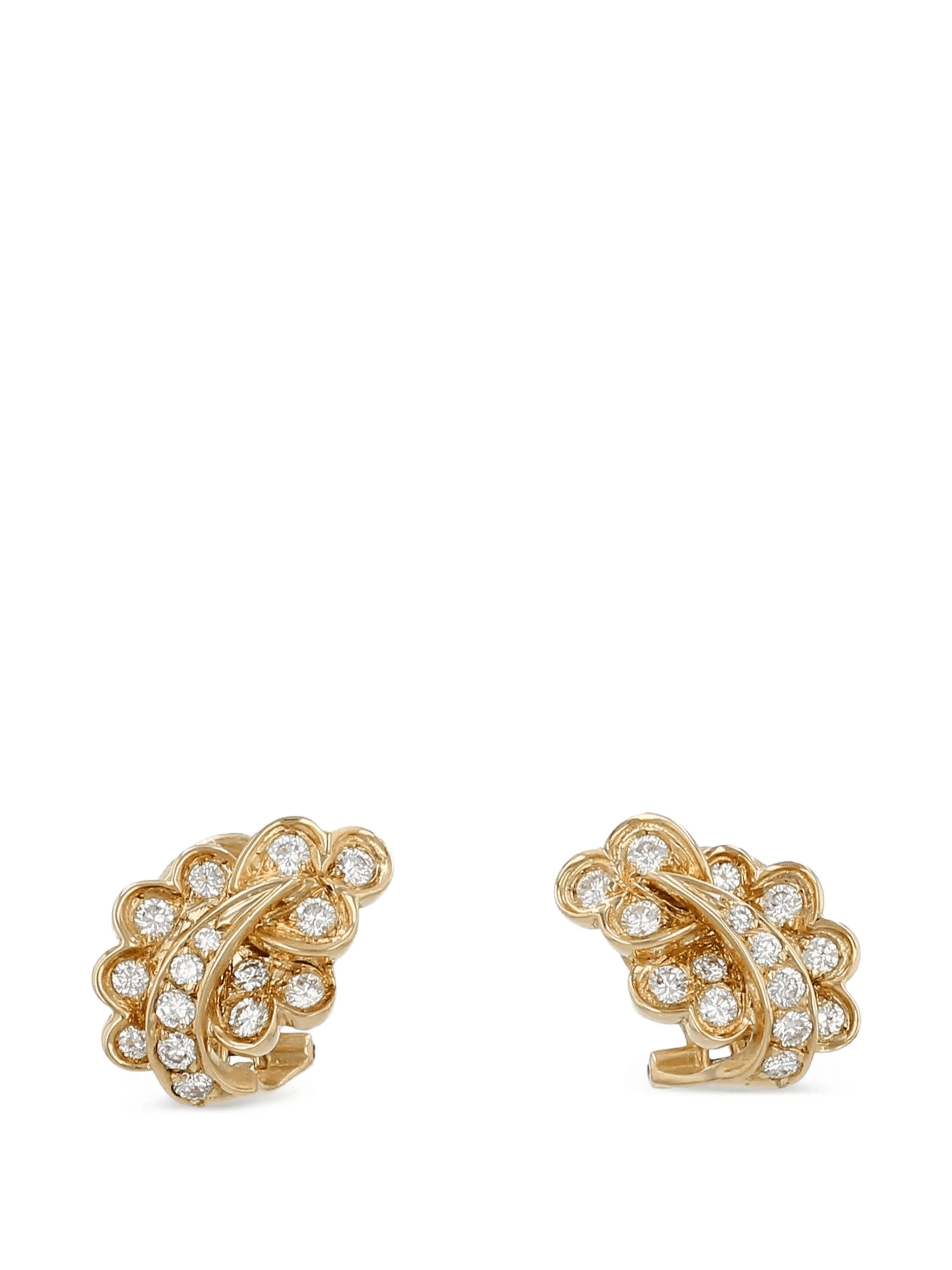 1970 diamond earrings - Image 1