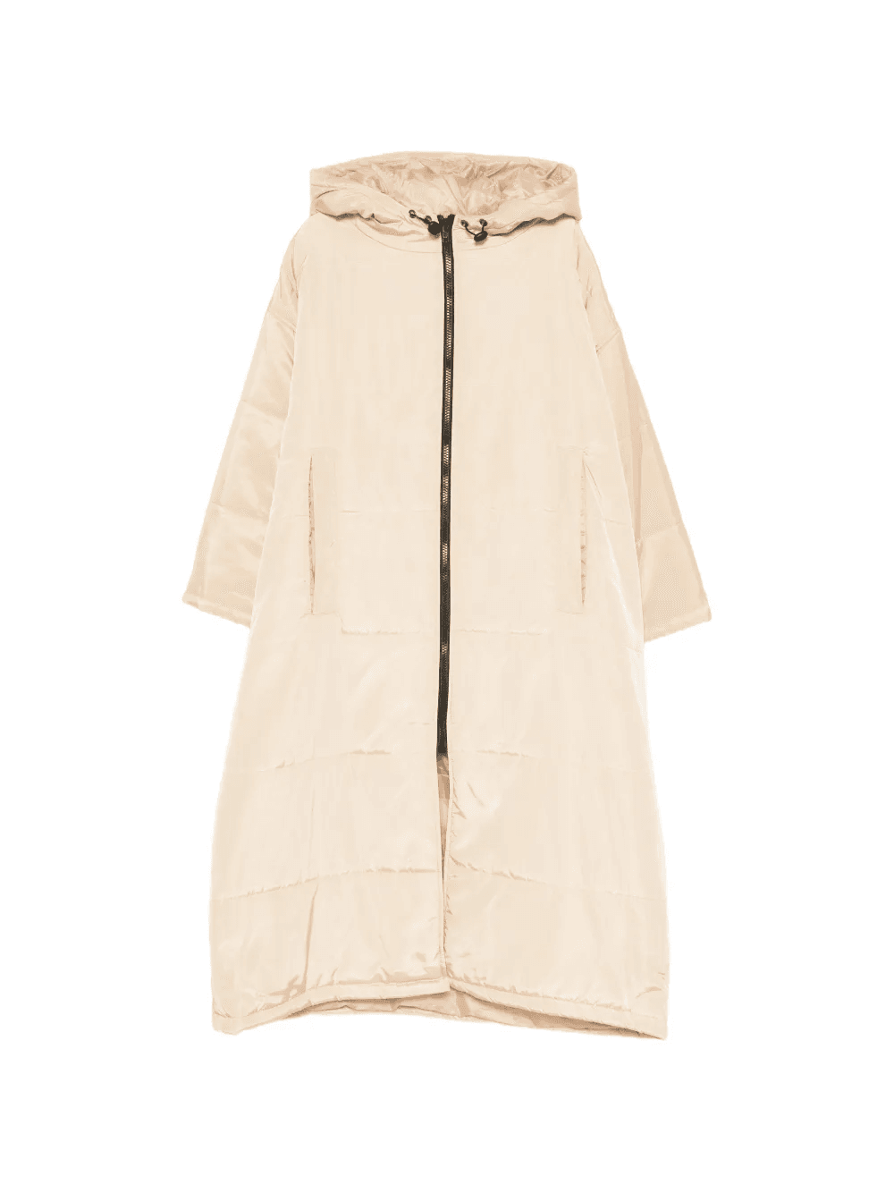 hooded-neck padded coat - Image 1