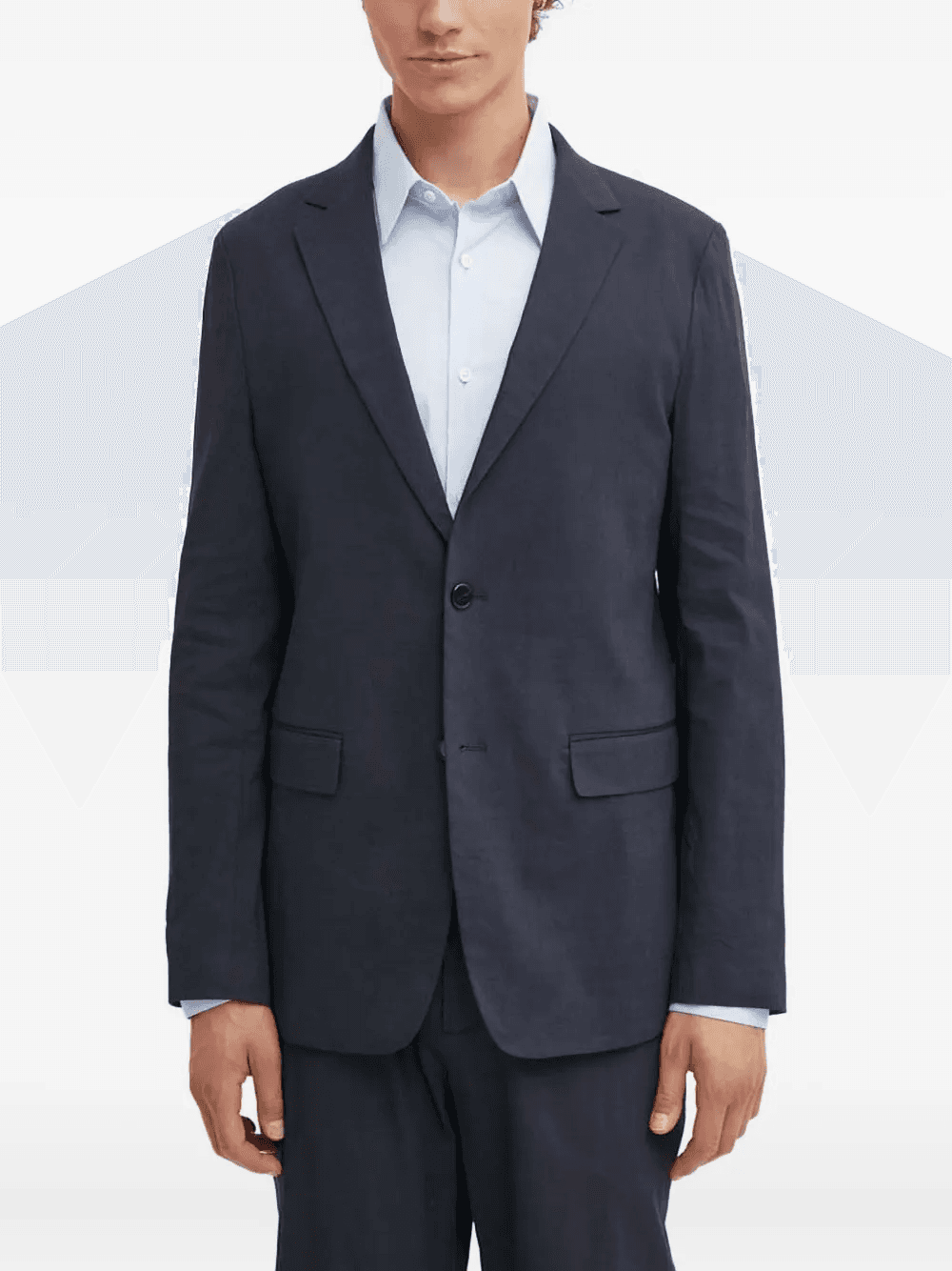 single-breasted blazer - Image 1