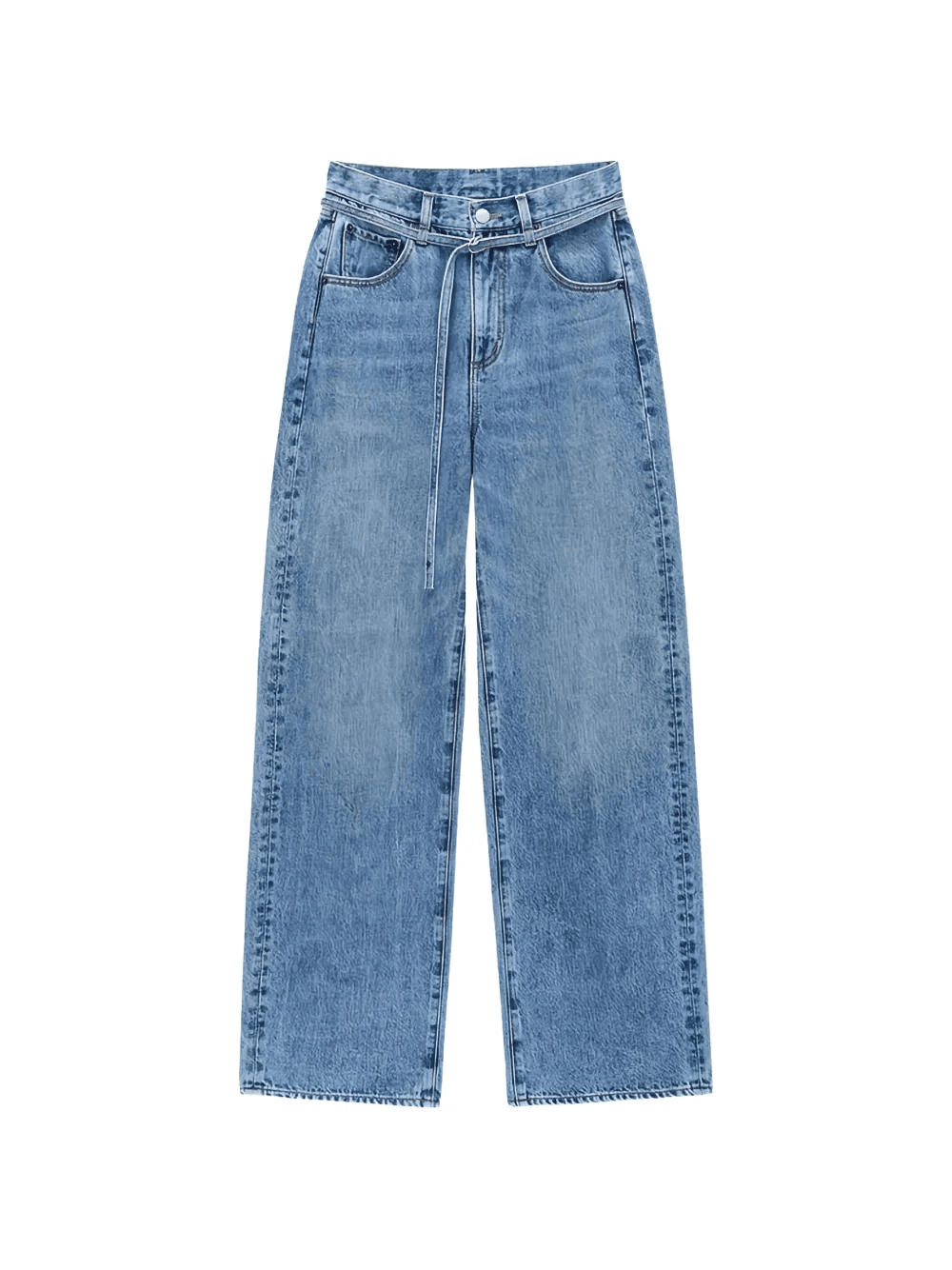 Twilight belted wide jeans - Image 1