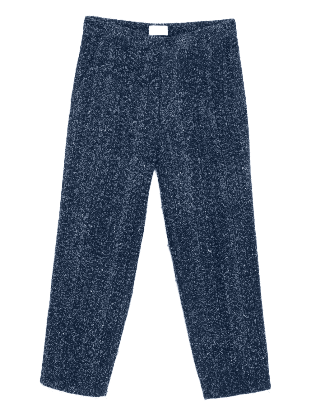 straight-leg bouclé trousers - Image 1