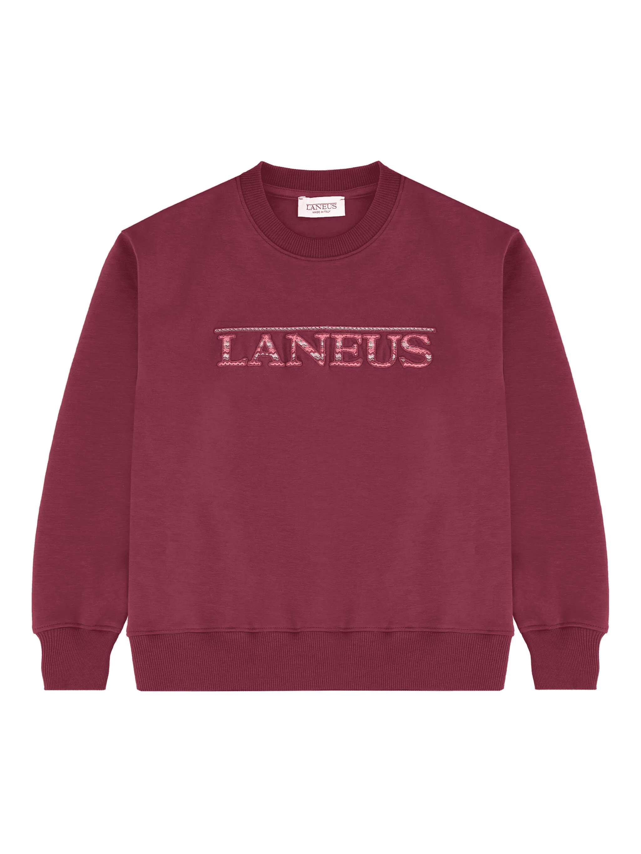 interlock embroidered sweatshirt - Image 1