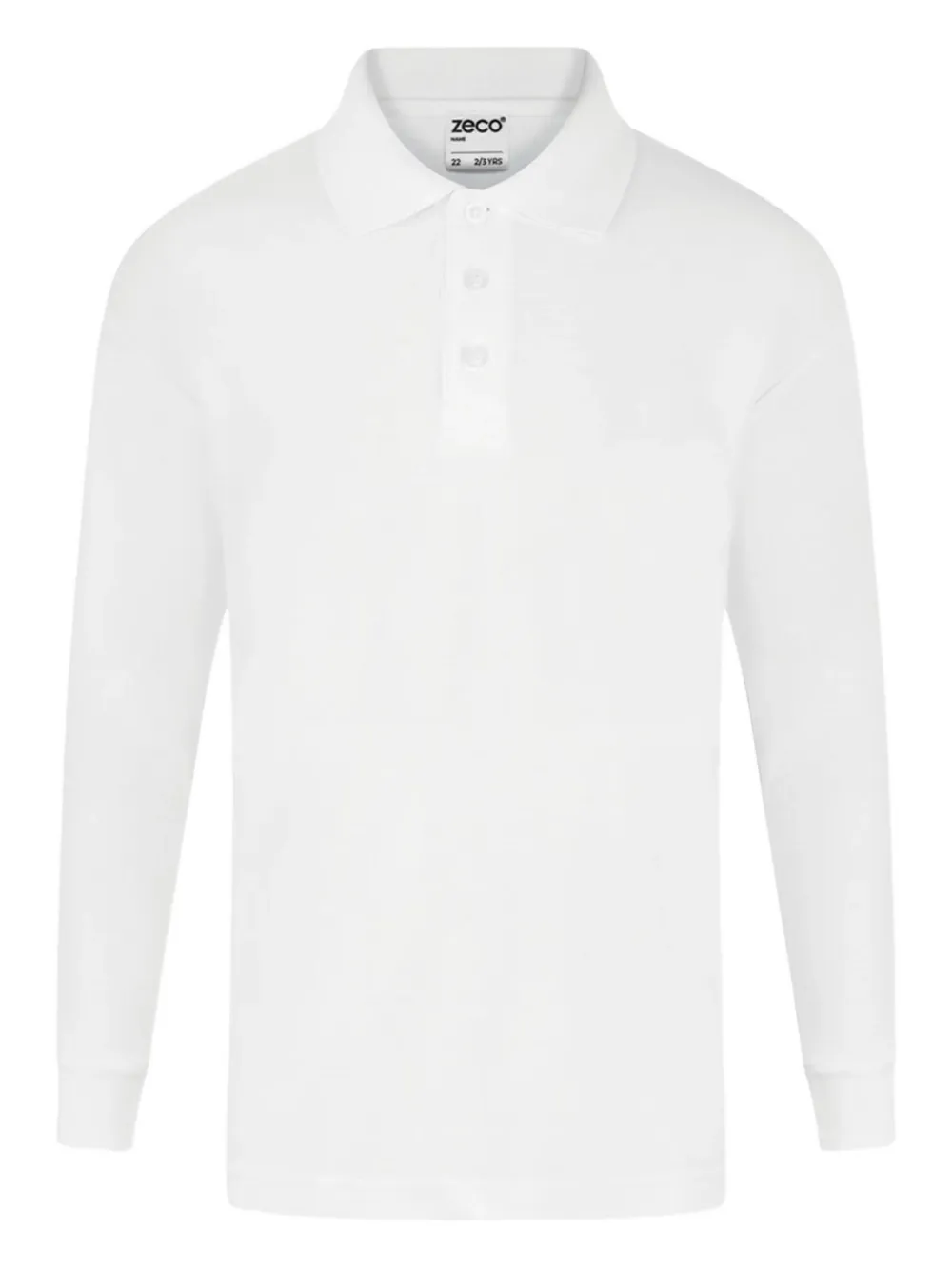 long-sleeve polo shirt - Image 1