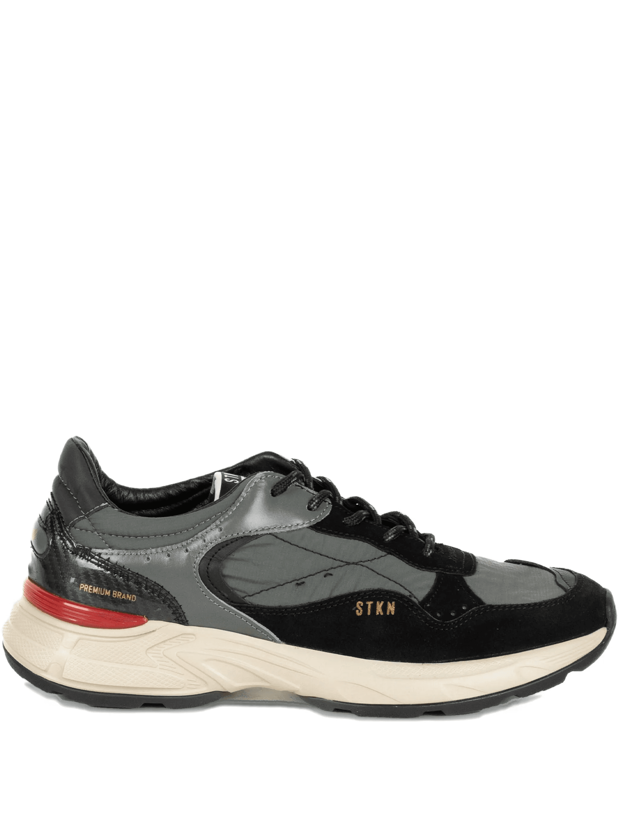 Reverse panelled sneakers - Image 1