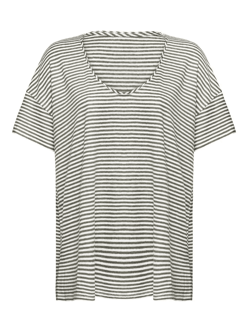 striped T-shirt - Image 1
