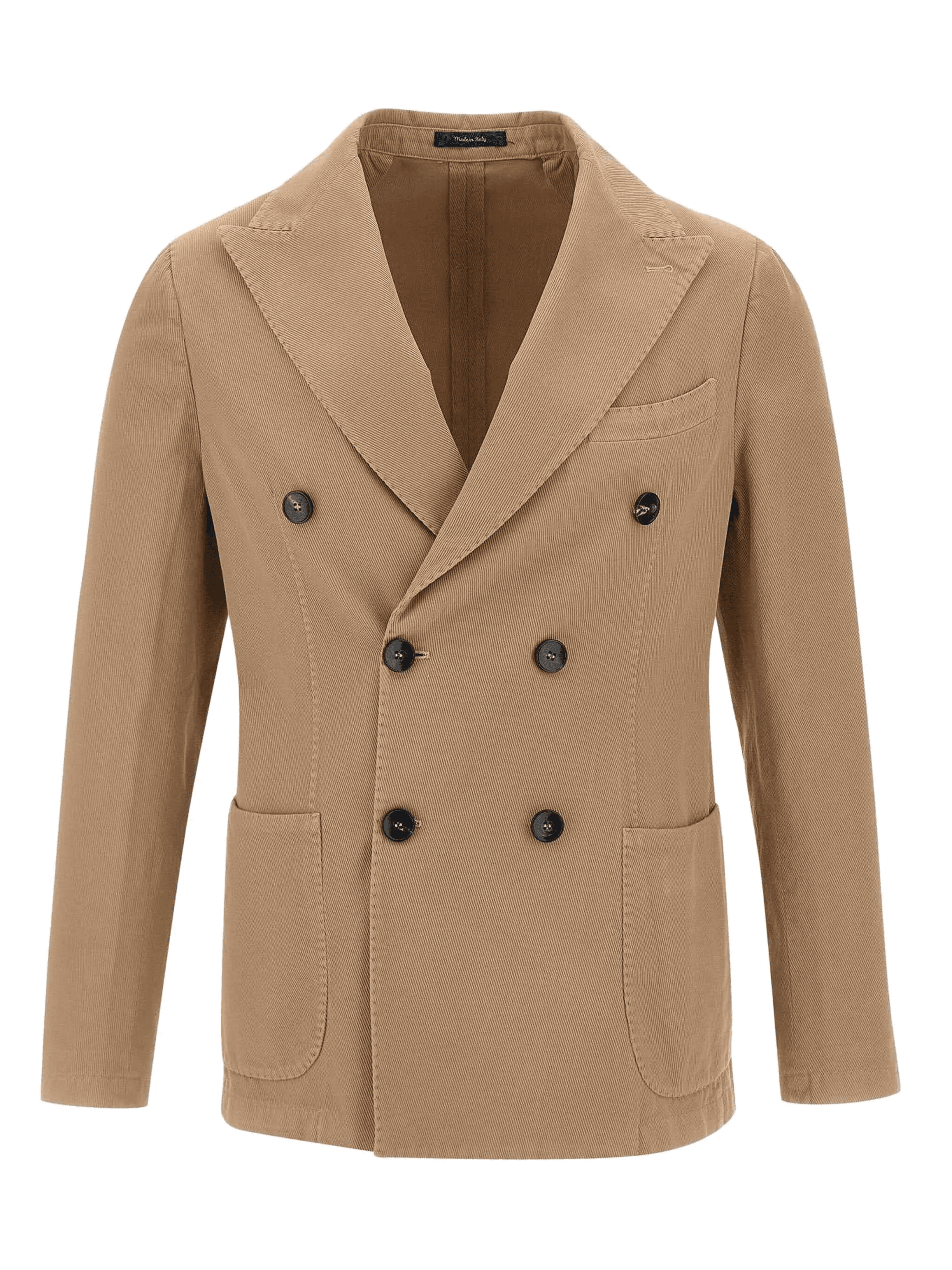peaked-lapels double-breasted blazer - Image 1