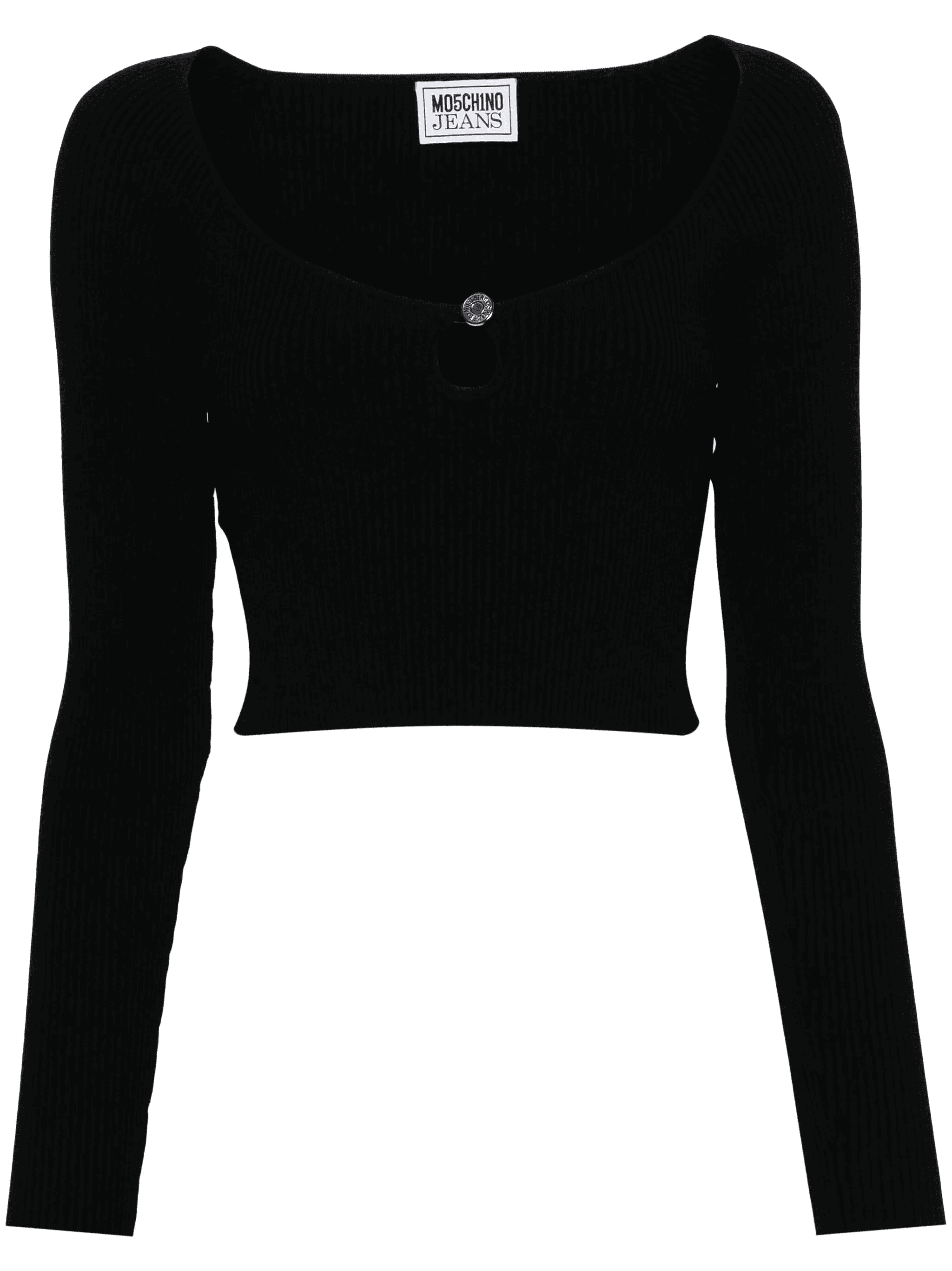 ribbed-knit top - Image 1