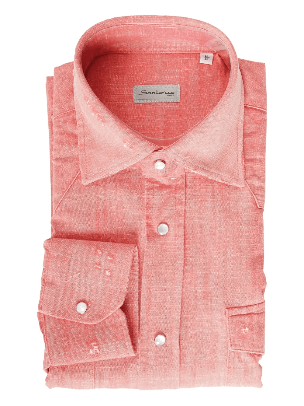 snap-button pocket shirt - Image 1