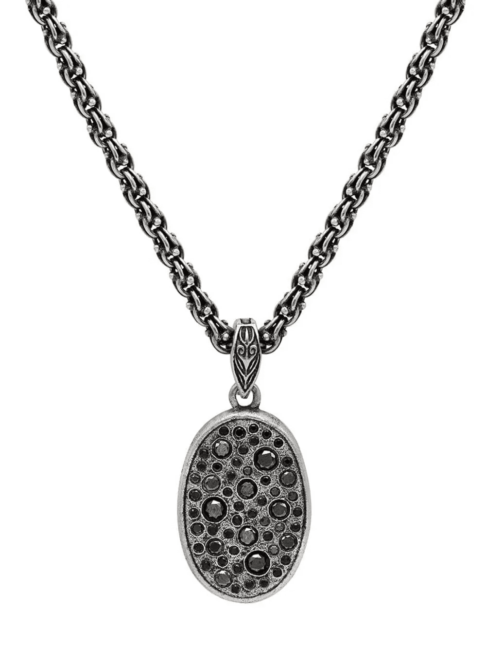 Stardust black-diamonds pendant necklace - Image 1