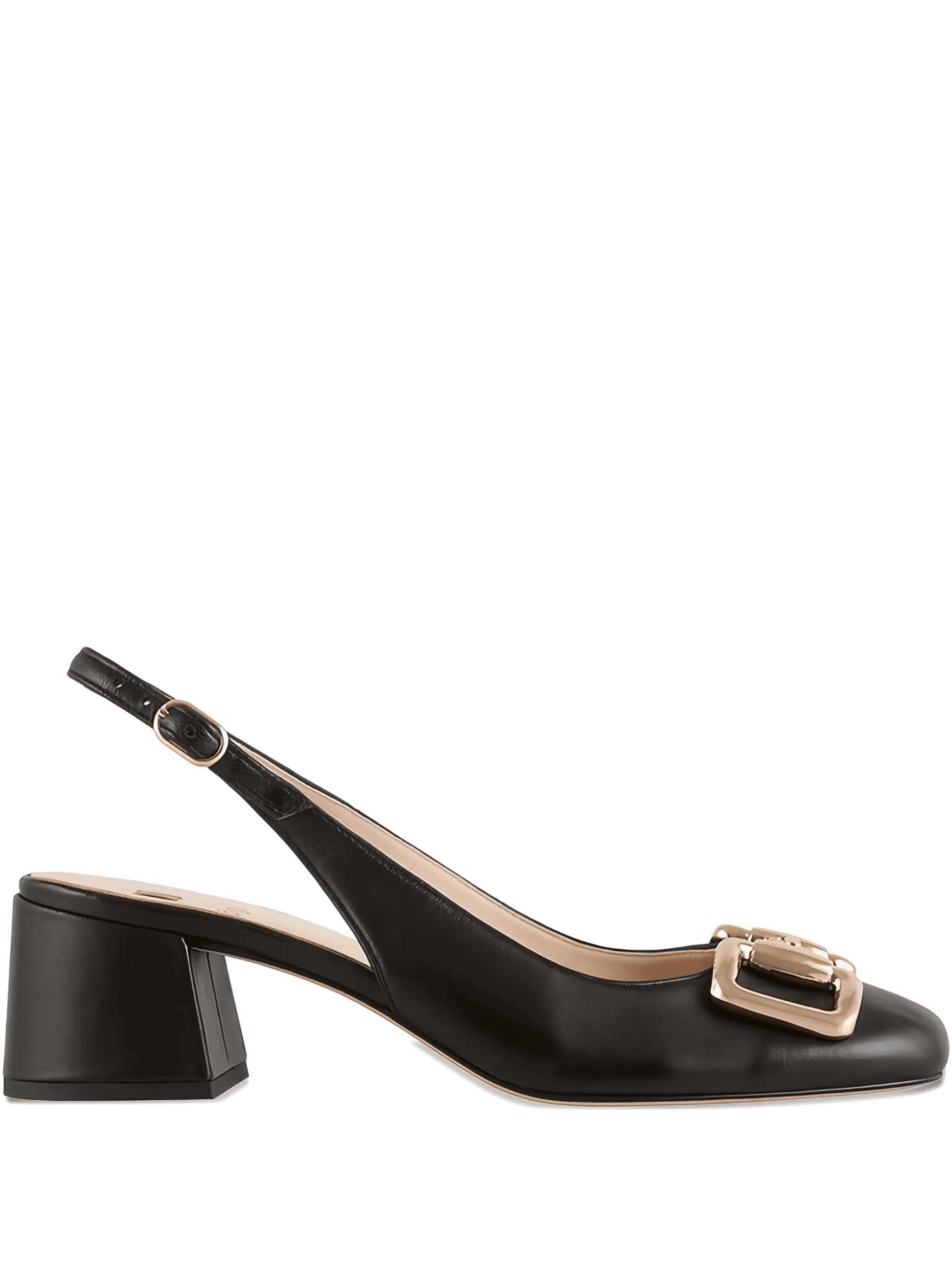 Mary buckle-embellished slingback pumps - Image 1