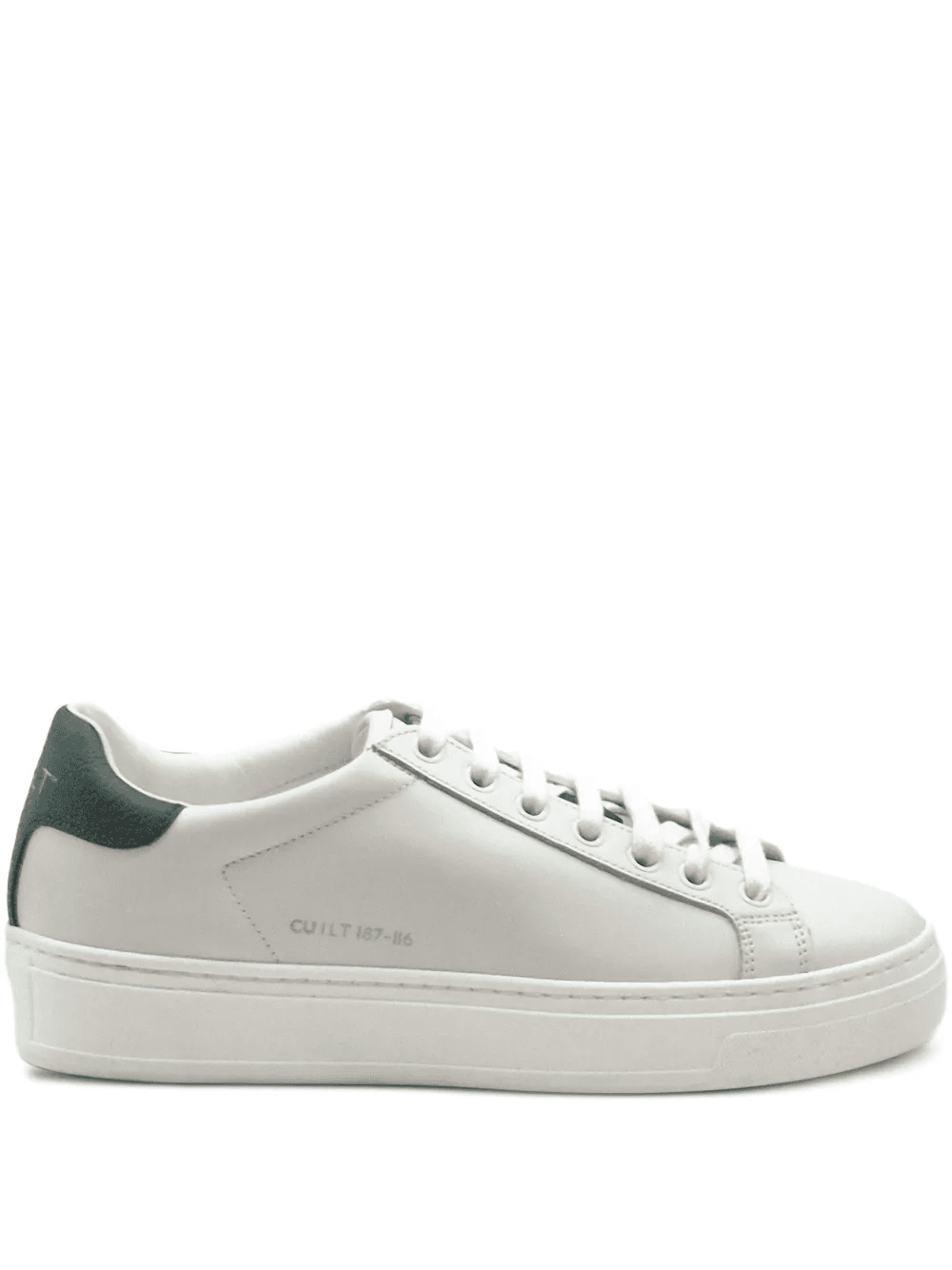 logo-detail lace-up sneakers - Image 1