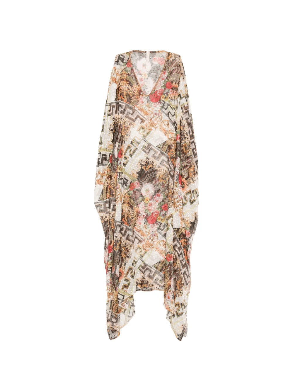 greek meander maxi kaftan - Image 1