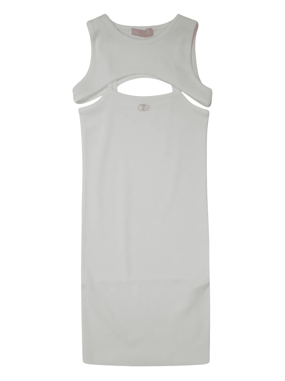 cut-out sleeveless dress - Image 1