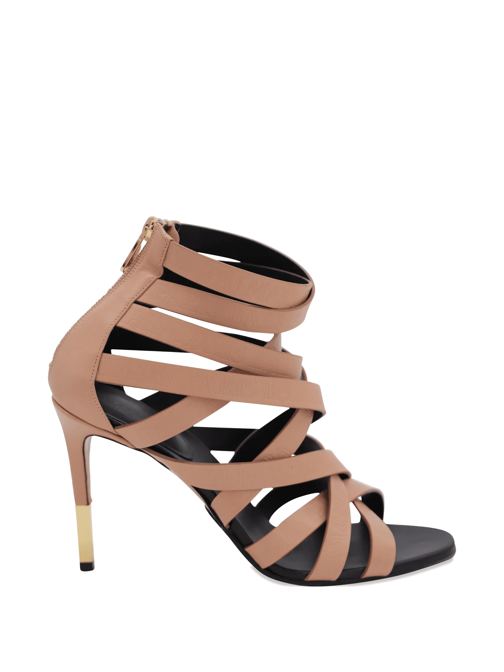 Charlotte 95 logo-detail criss-cross sandals - Image 1