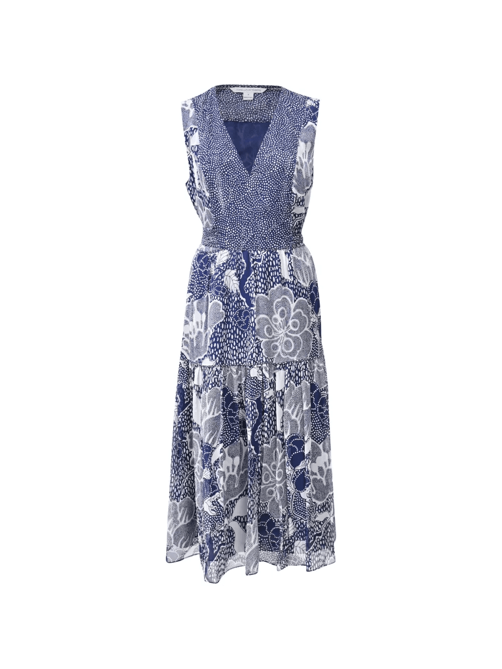 Vanya floral-print silk dress - Image 1