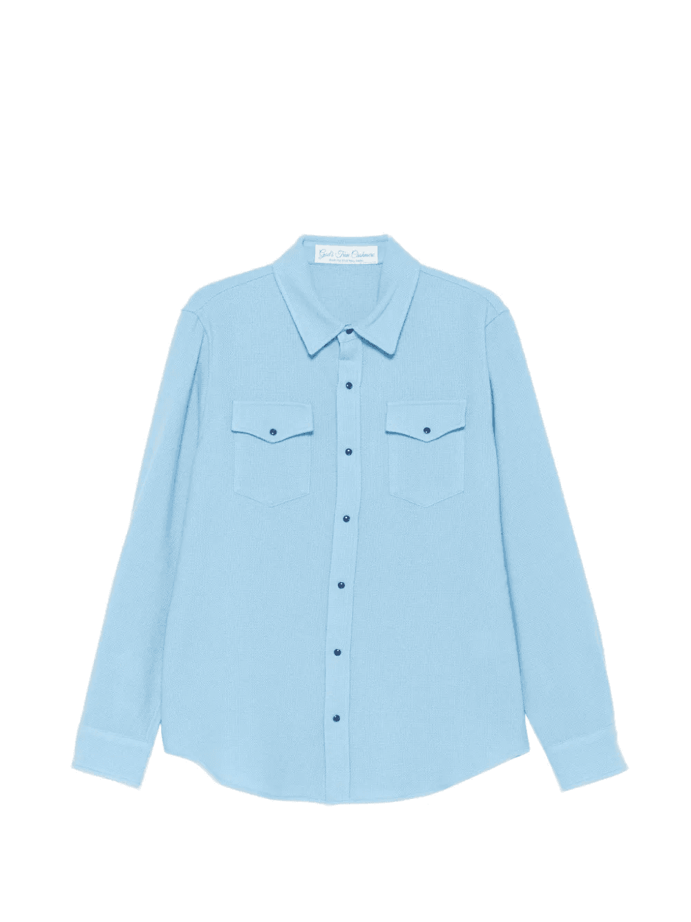 cashmere flap-pocket shirt - Image 1