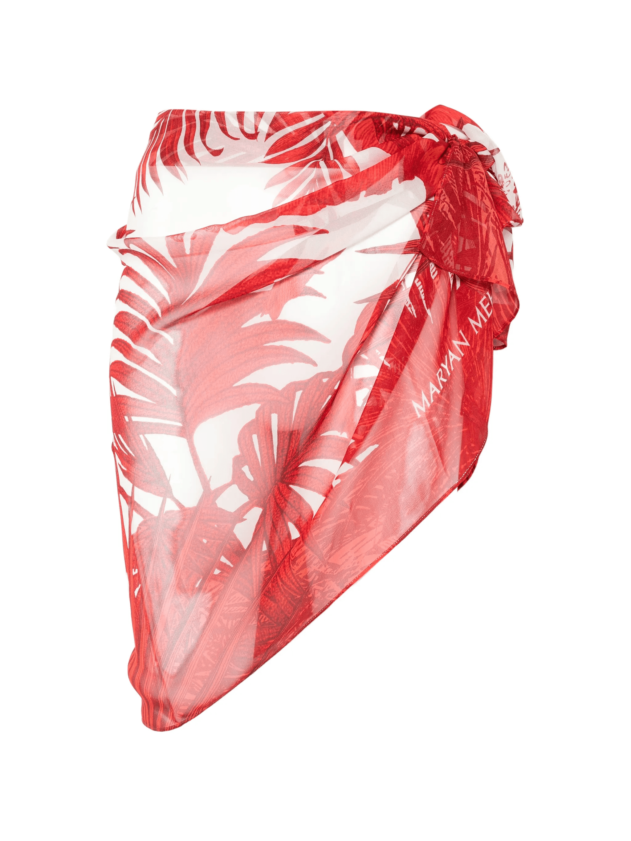 floral-print sarong - Image 1