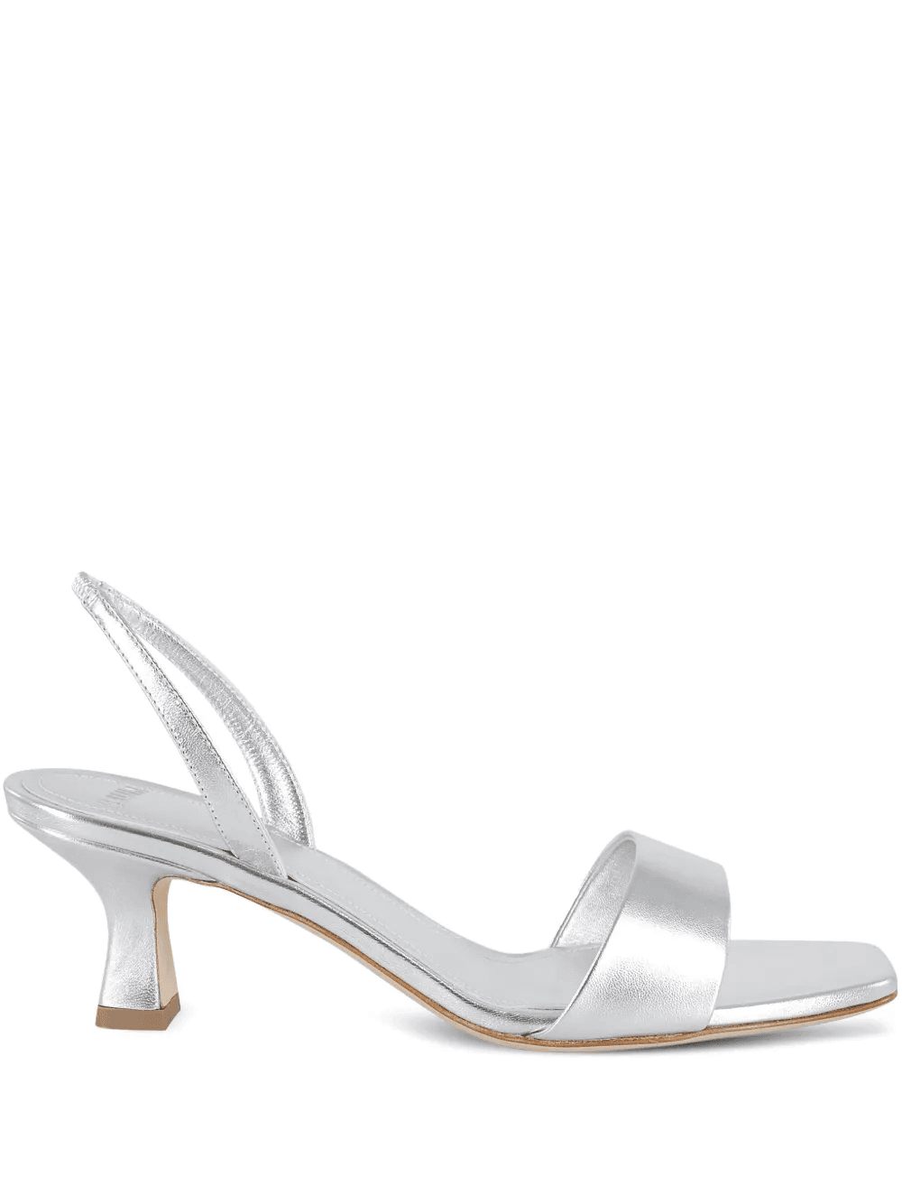 55mm metallic-finish sandals - Image 1