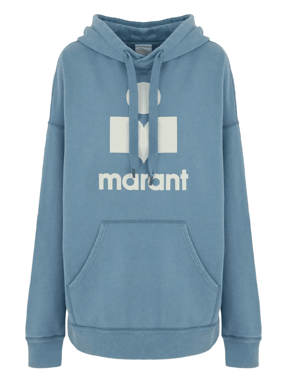 logo-print hoodie - Image 1