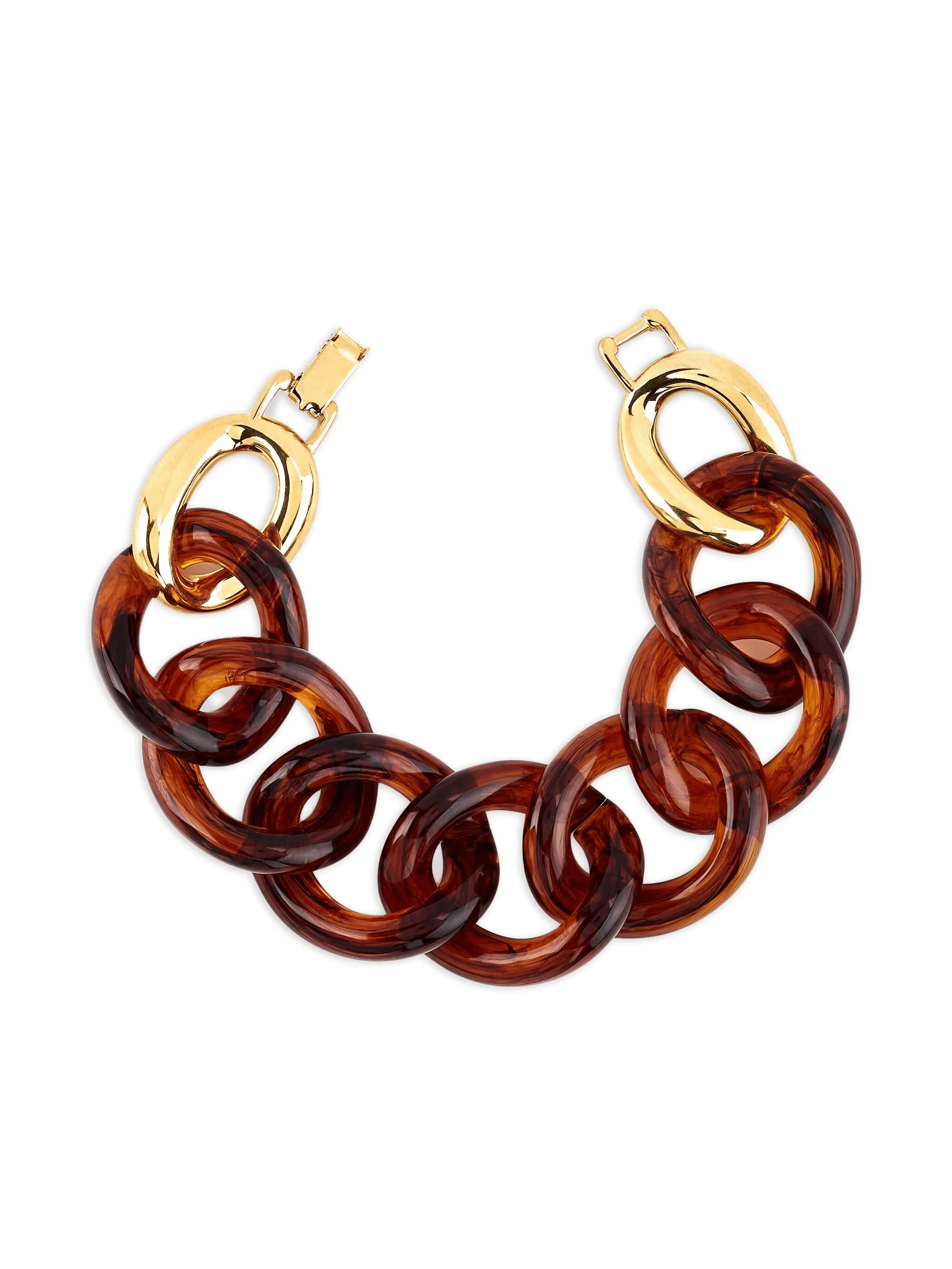 tortoise link bracelet - Image 1