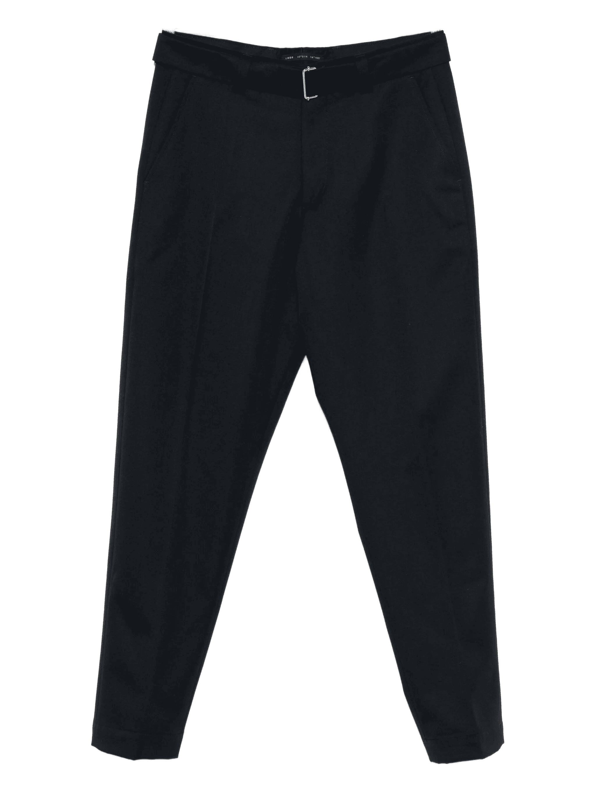buckled tapered trousers - Image 1