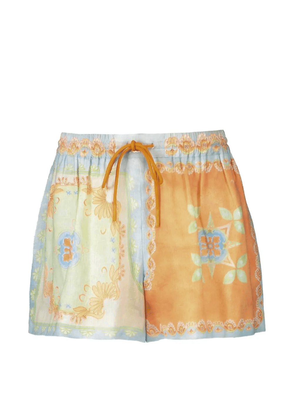 Matthiola Flow floral print drawstring shorts - Image 1