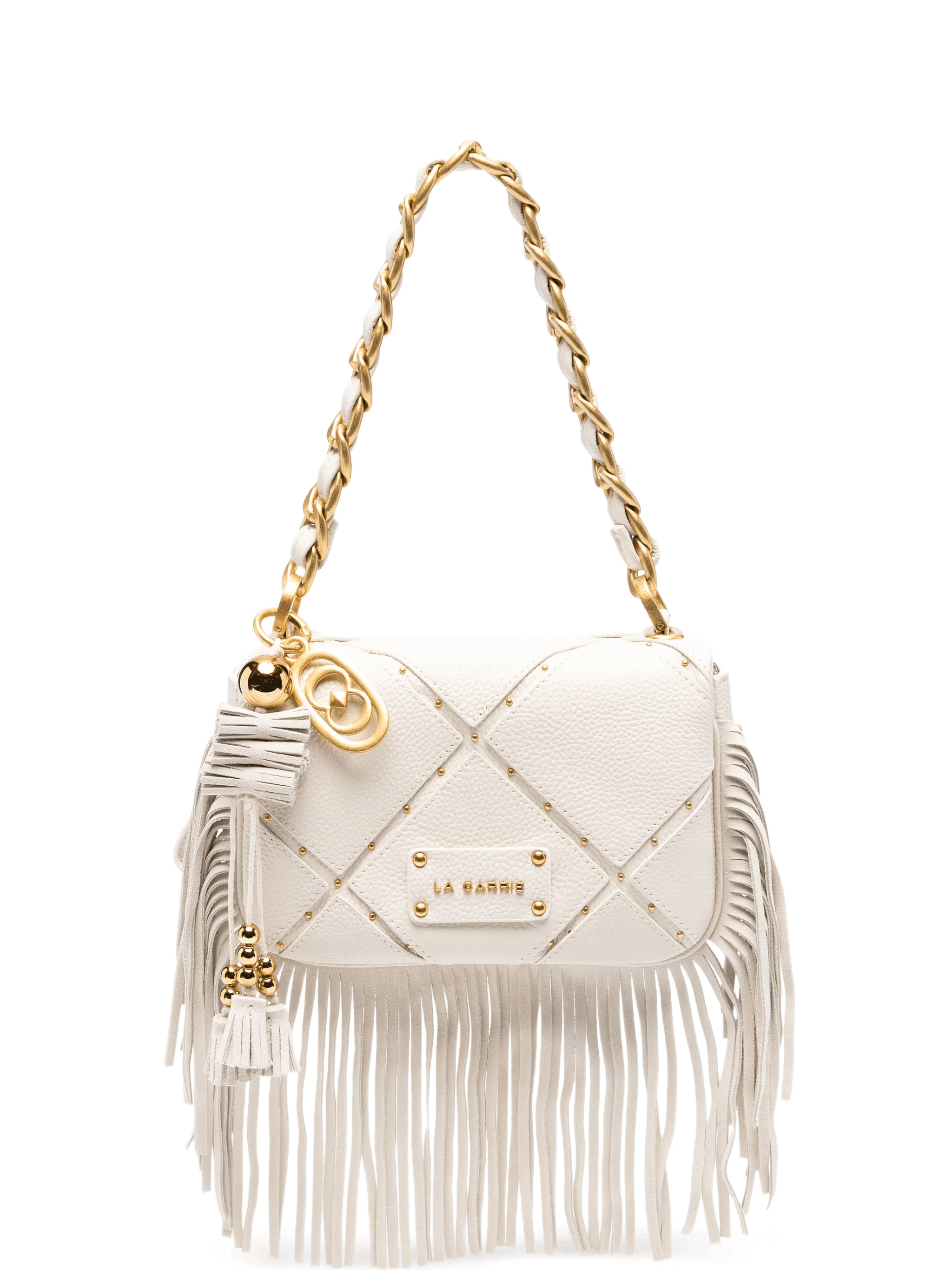 small Isabel fringed shoulder bag - Image 1