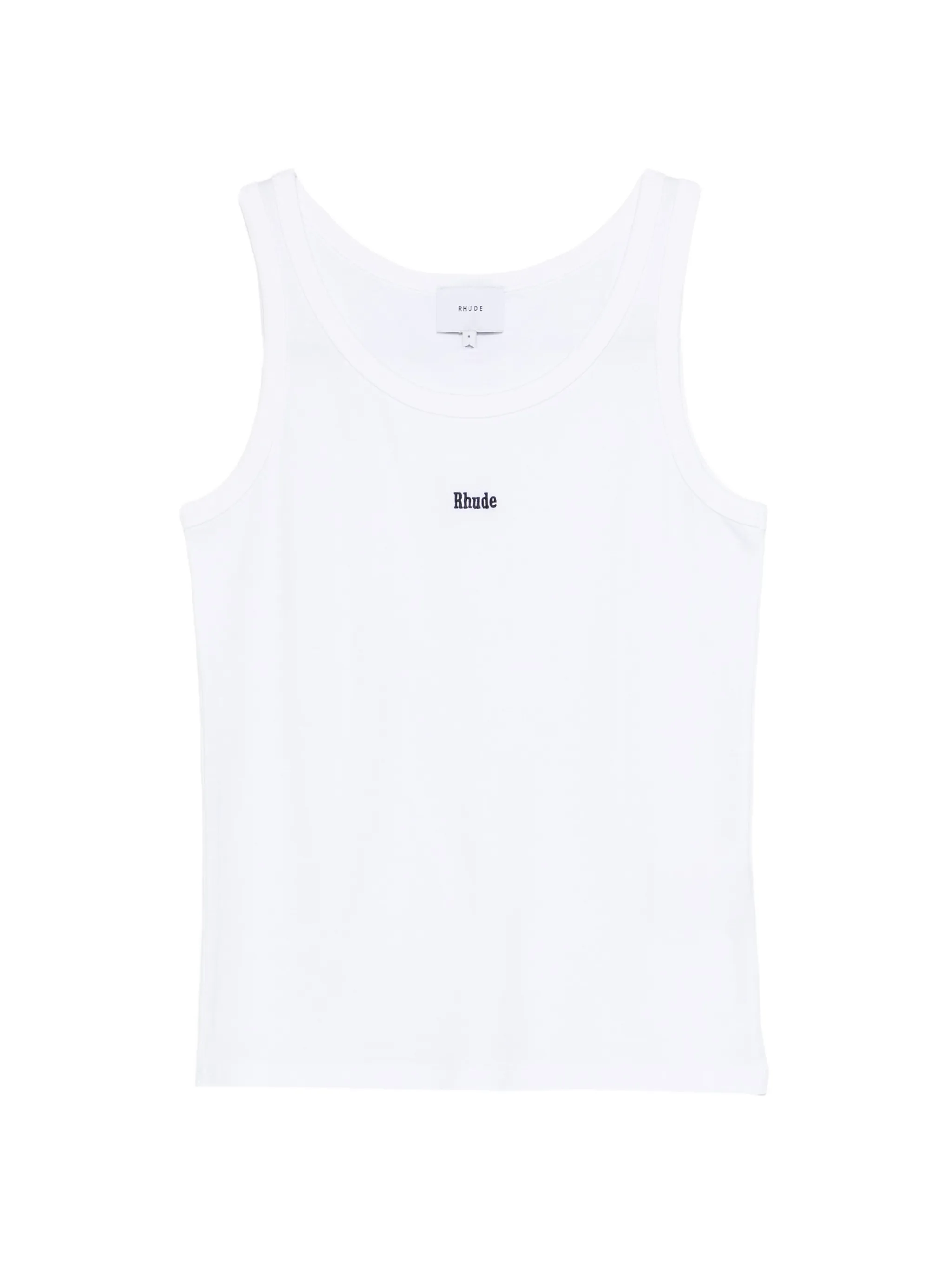 logo-embroidered tank top - Image 1