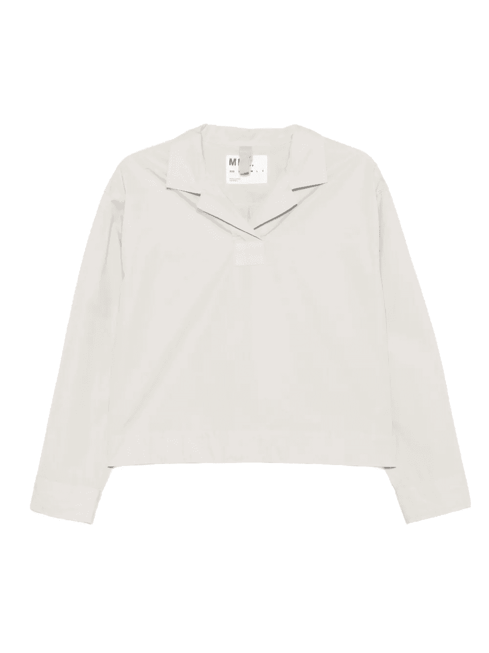 notched-collar blouse - Image 1