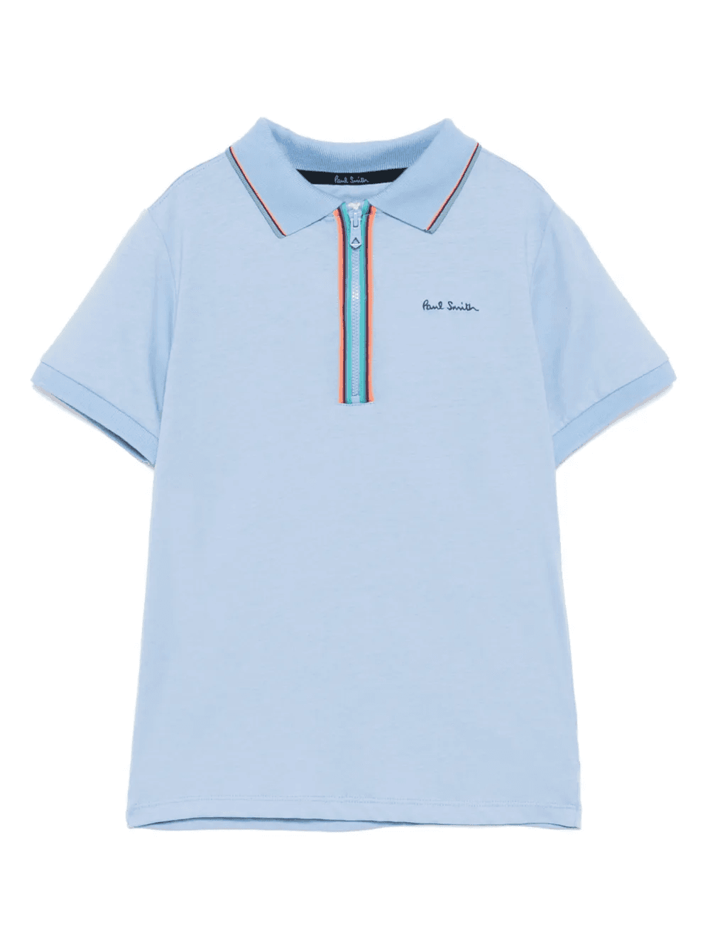 logo-embroidered polo shirt - Image 1