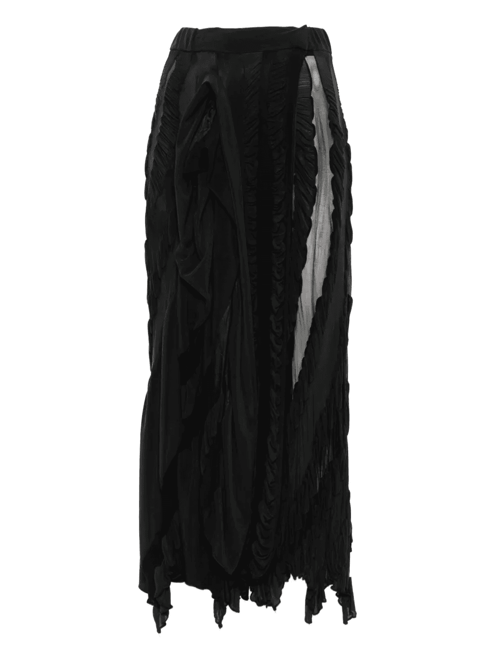 ruffled midi skirt - Image 1