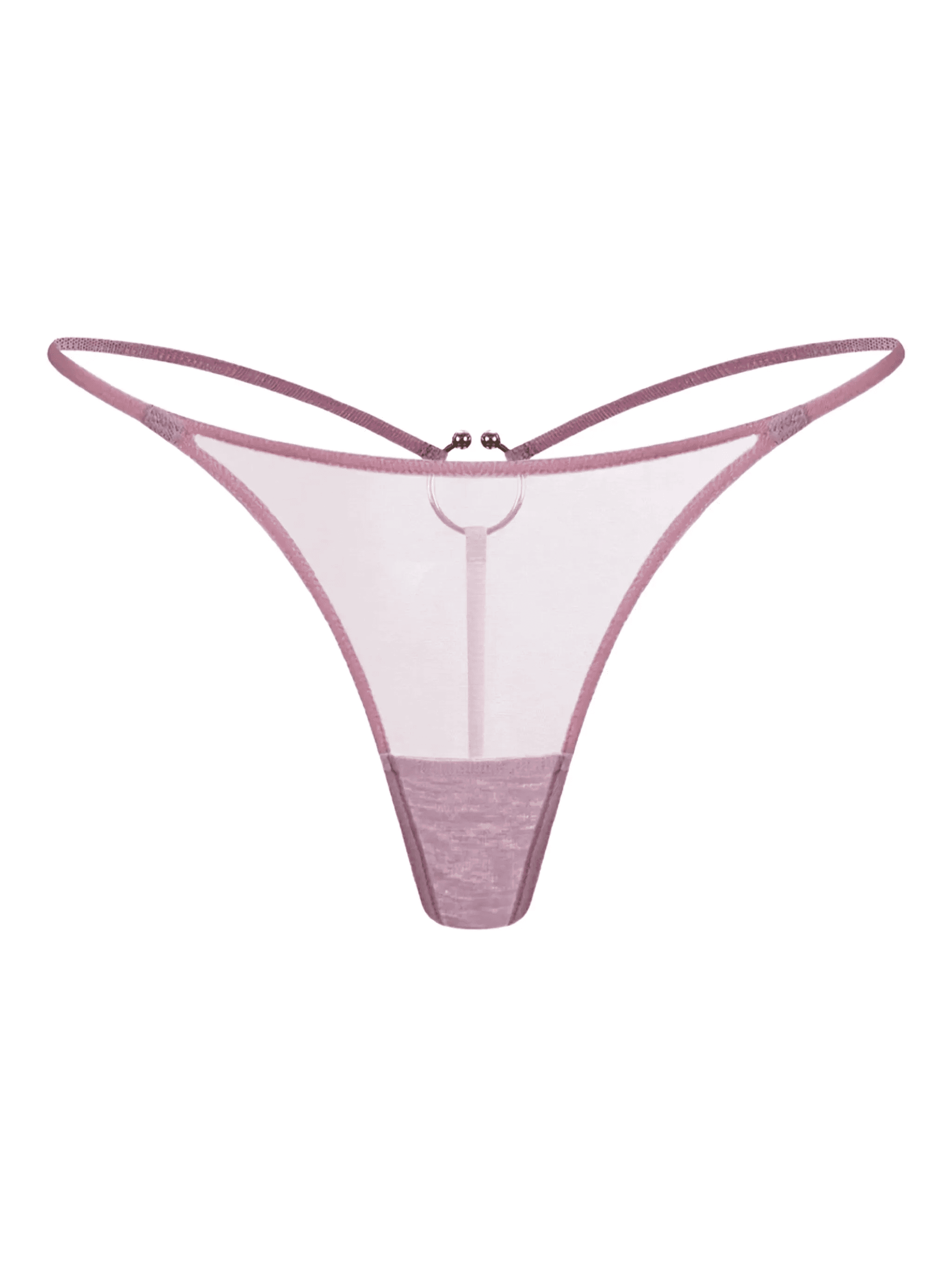 ring-detail thong - Image 1